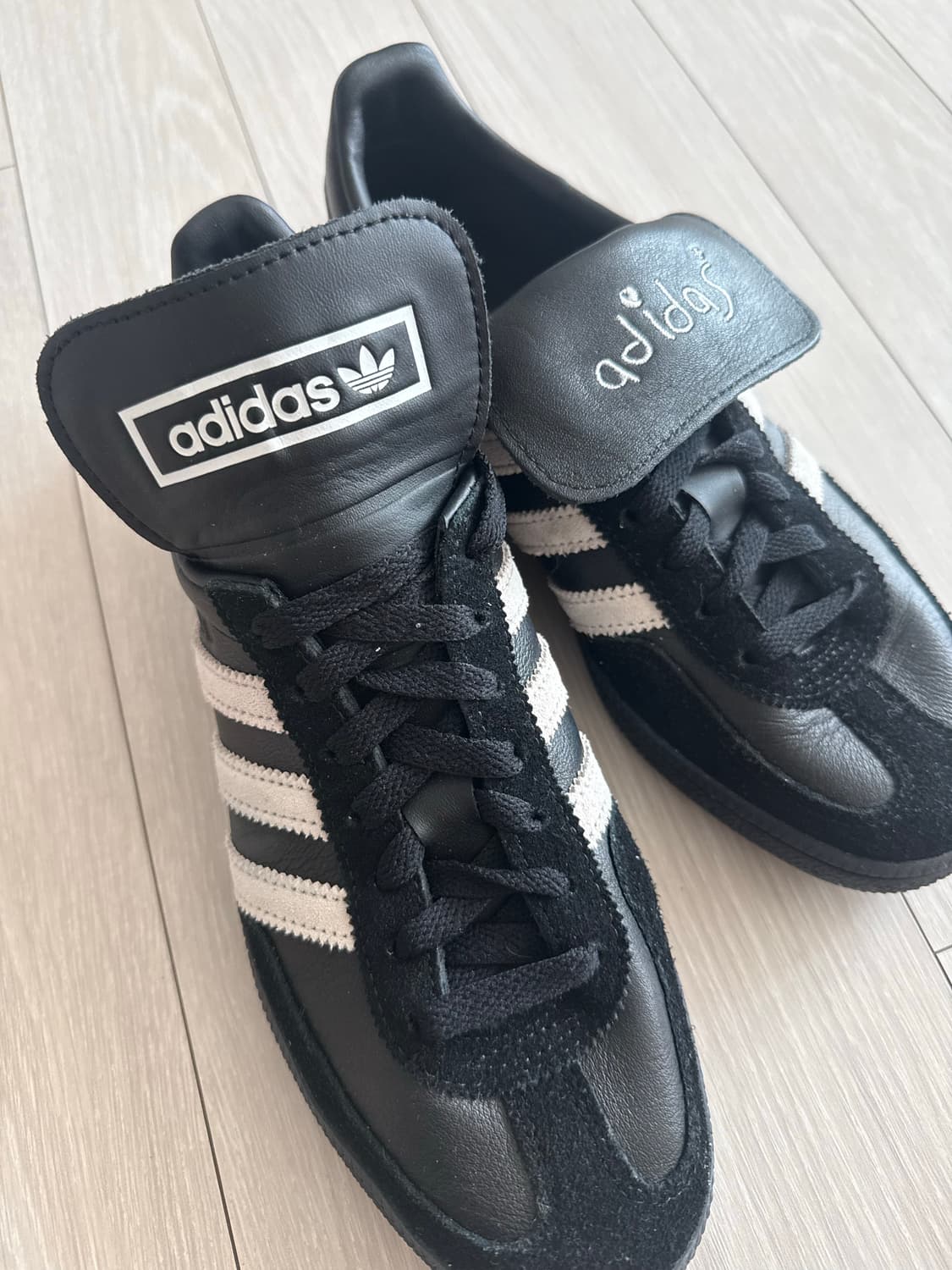 아디다스 스페지알 핸드볼 코어 블랙 클라우드 화이트 상품이미지4