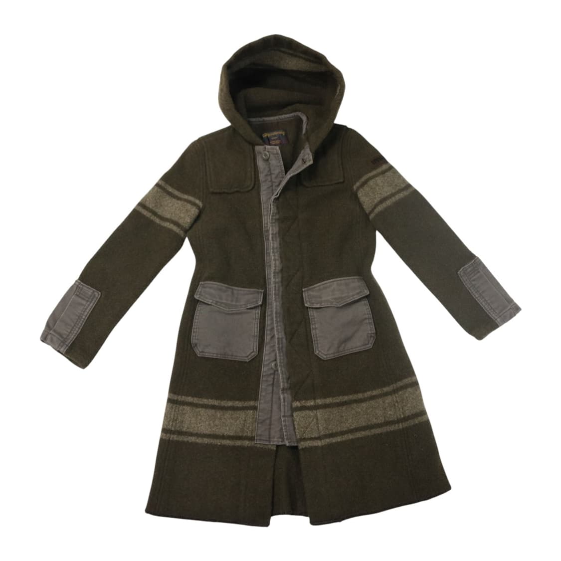 히스테릭글래머 울 밀리터리 후드 더플코트 상품이미지1