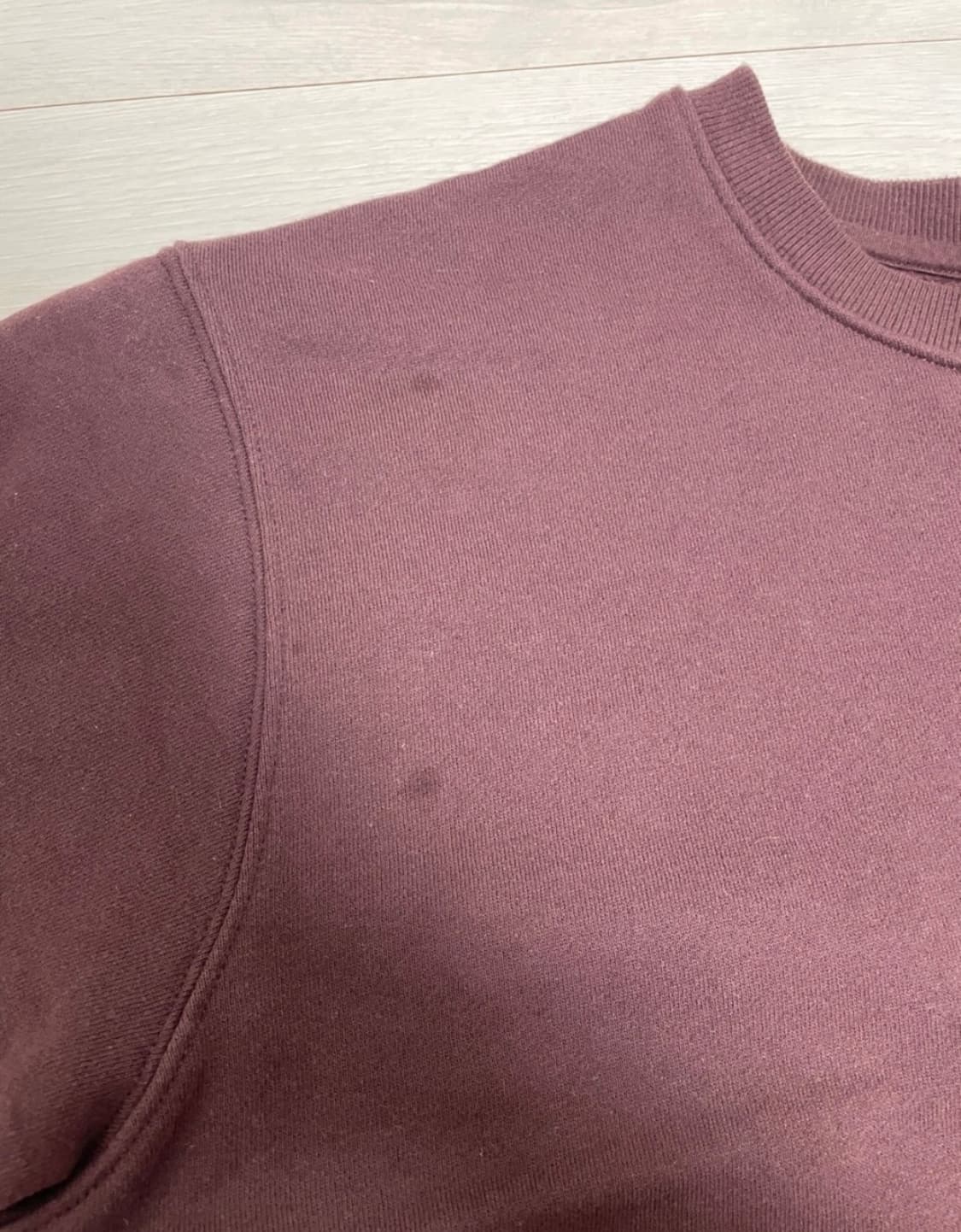 지오다노 버건디 맨투맨(95) 상품이미지2