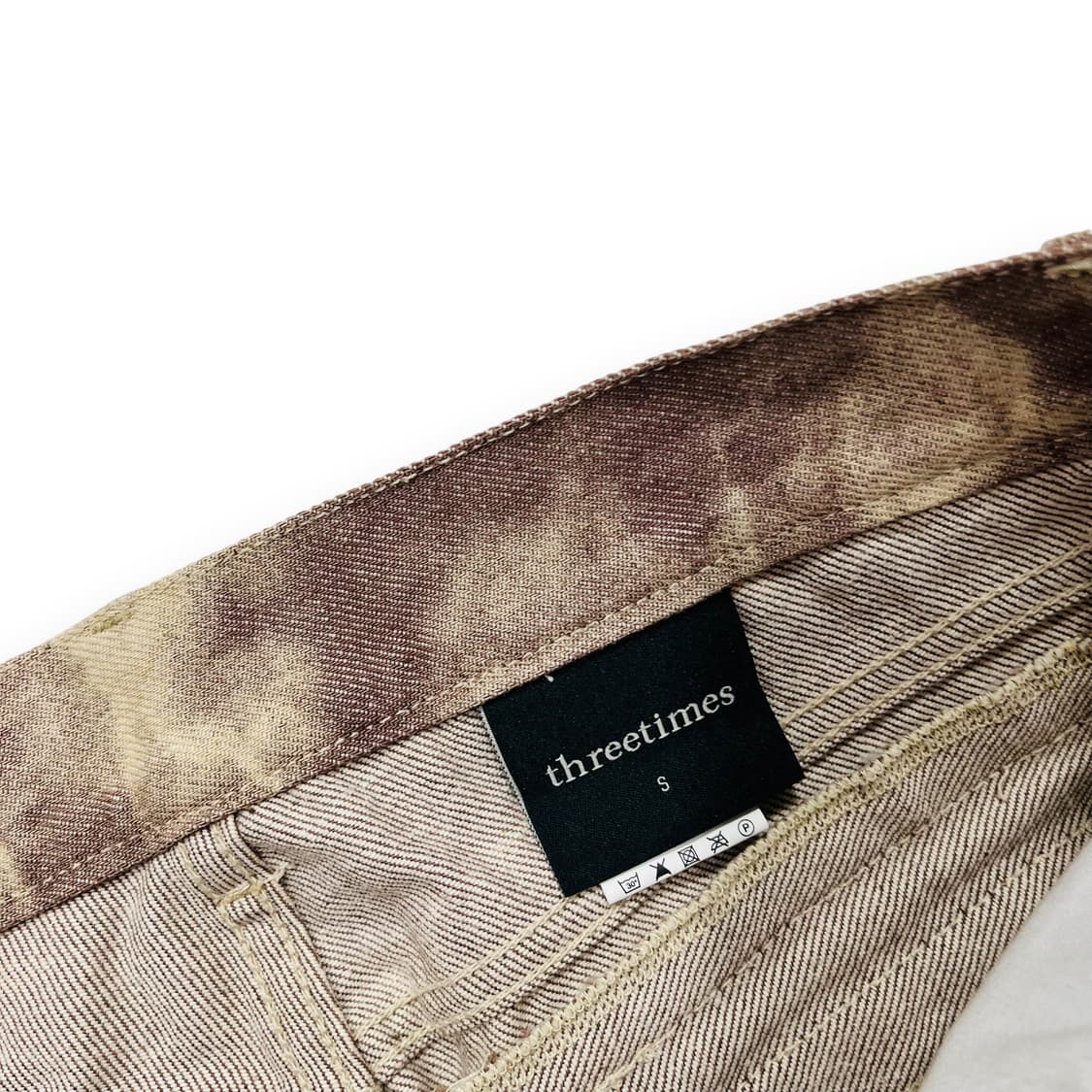 쓰리타임즈 루시퍼 워시드 러브 타투 데님 세트 상품이미지10