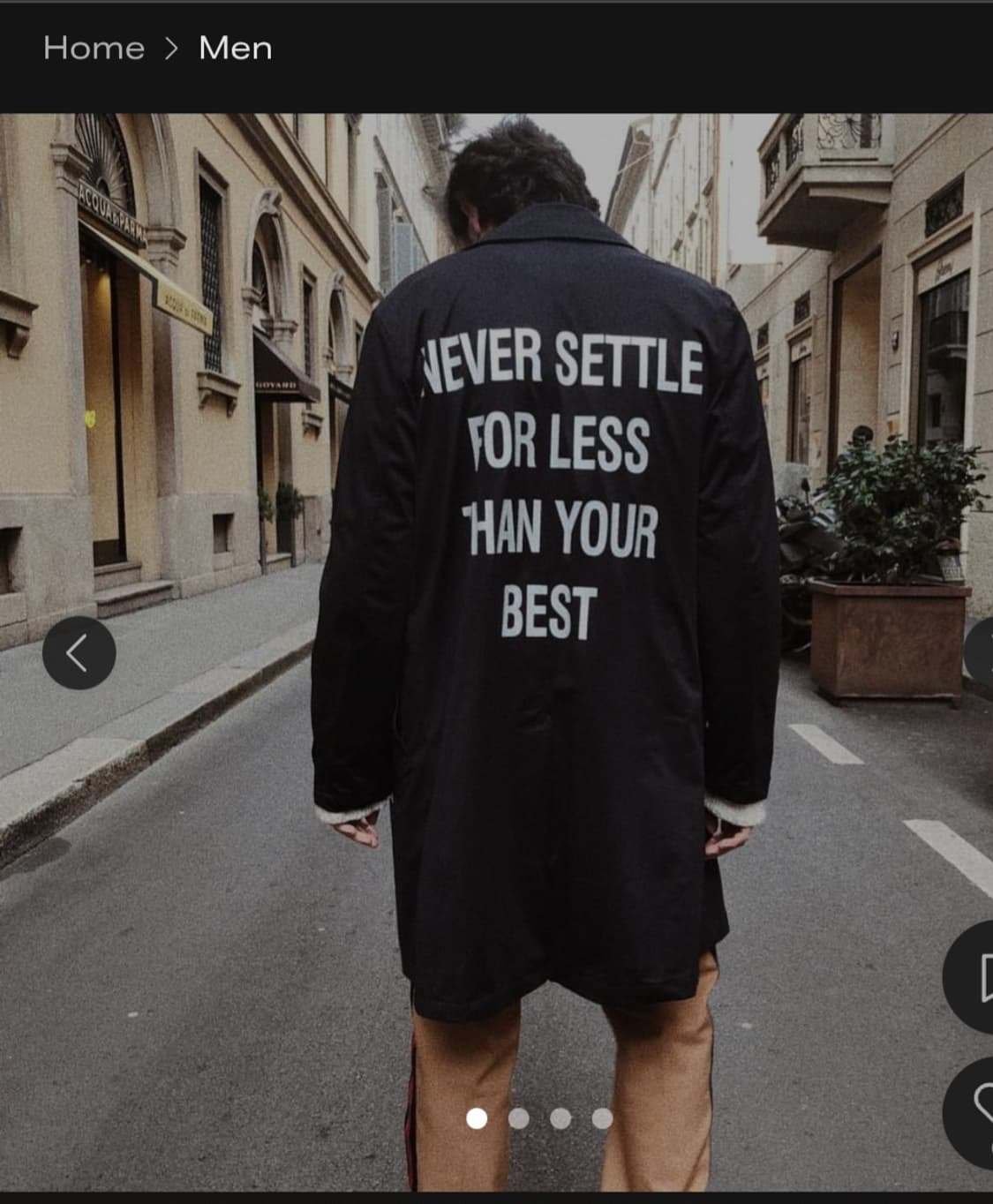 ZARA MAN 네이비 맥코트 M 상품이미지5