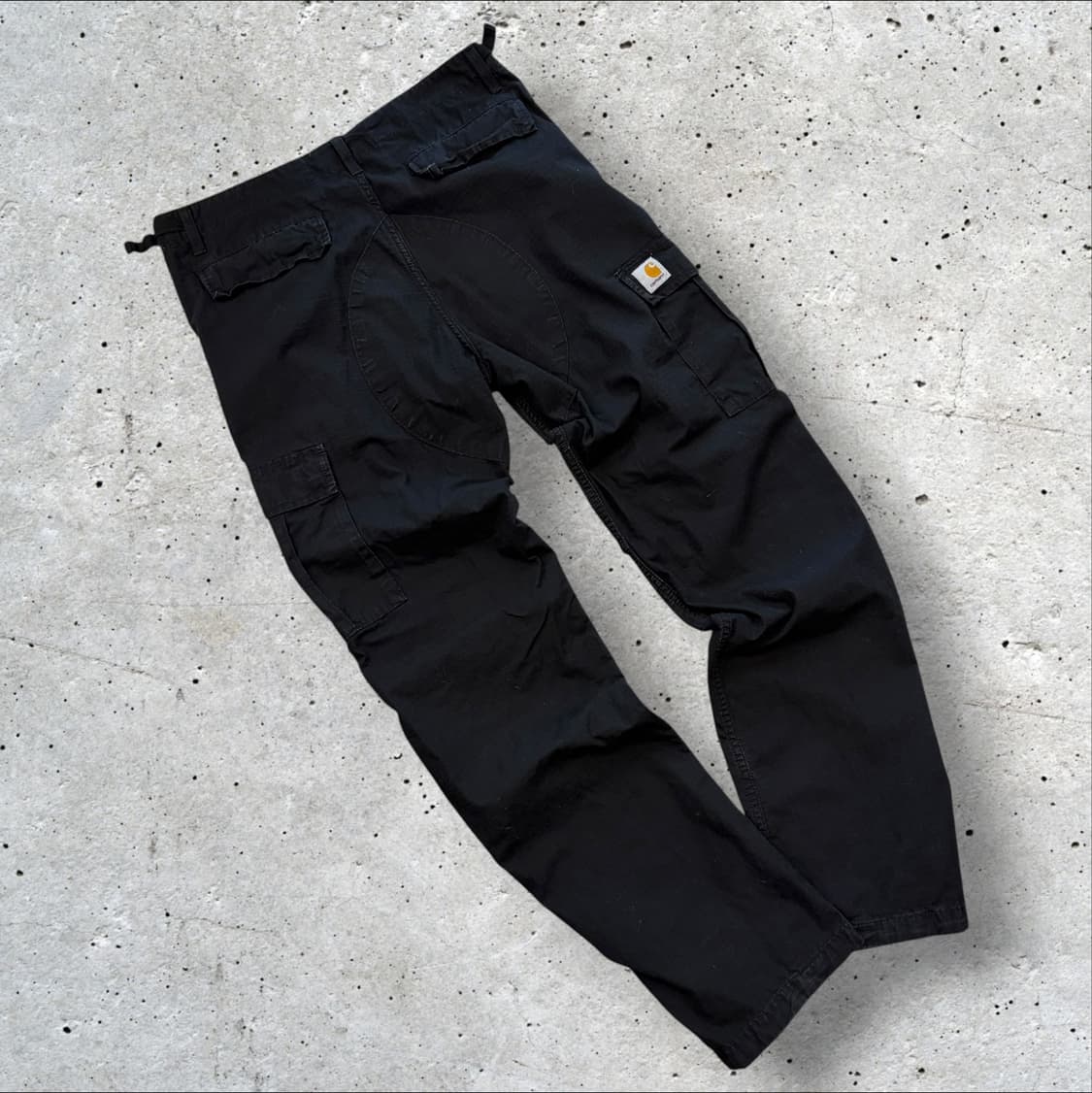 [32] 칼하트 WIP 에비에이션 블랙 카고 바지 팬츠 D769 상품이미지1