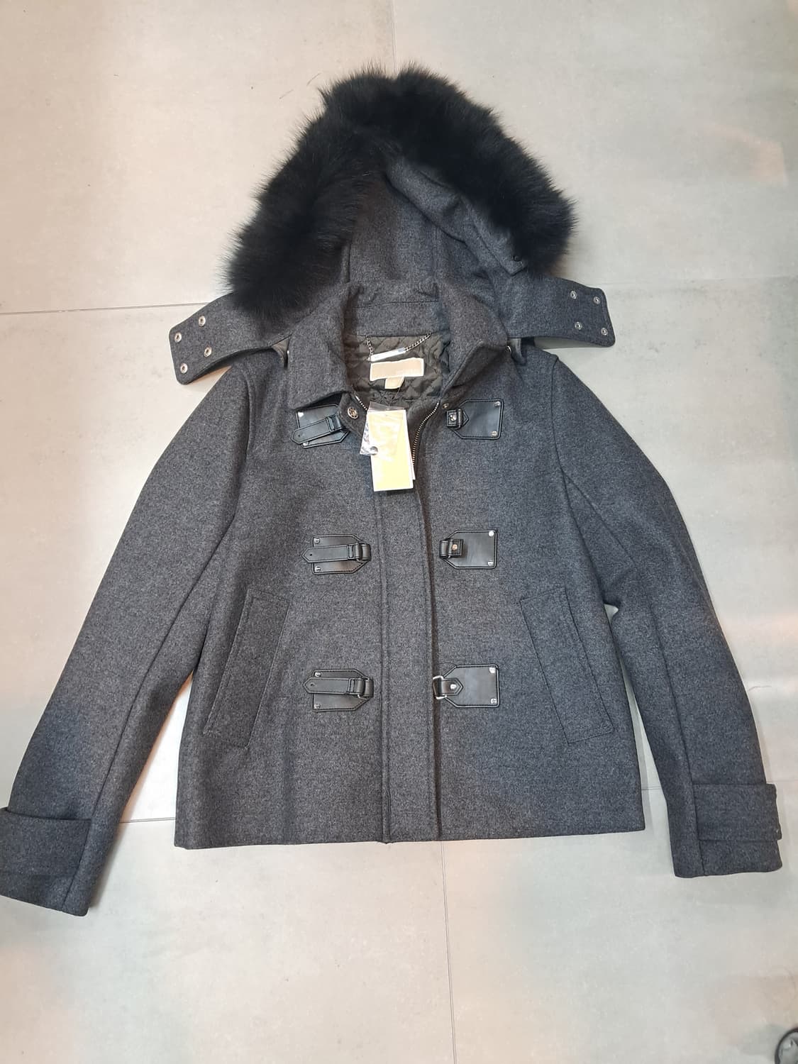 마이클 코어스 여성 후드 더플 코트 S(새상품) 상품이미지1