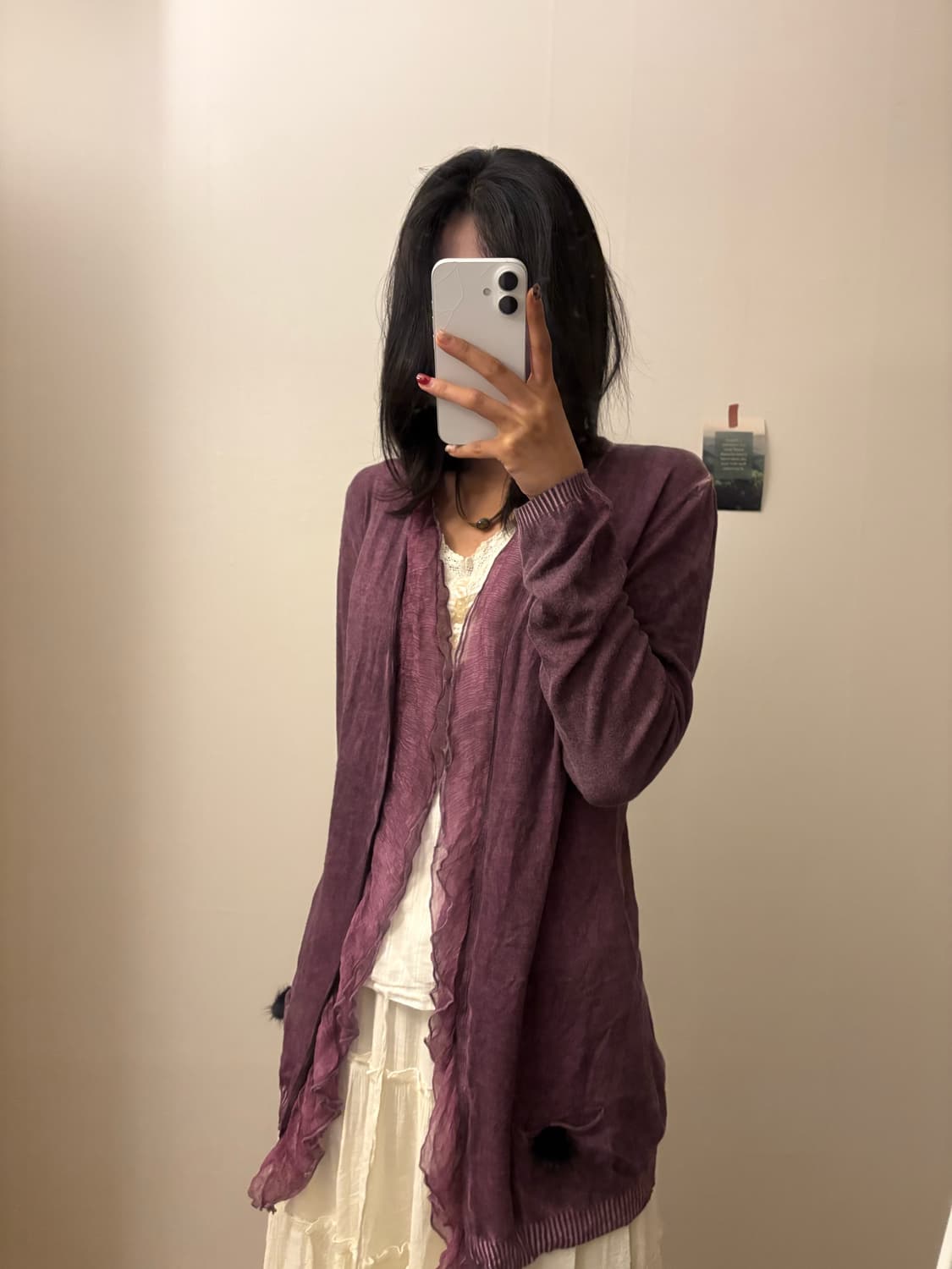 갸루모리걸 가디건 상품이미지2
