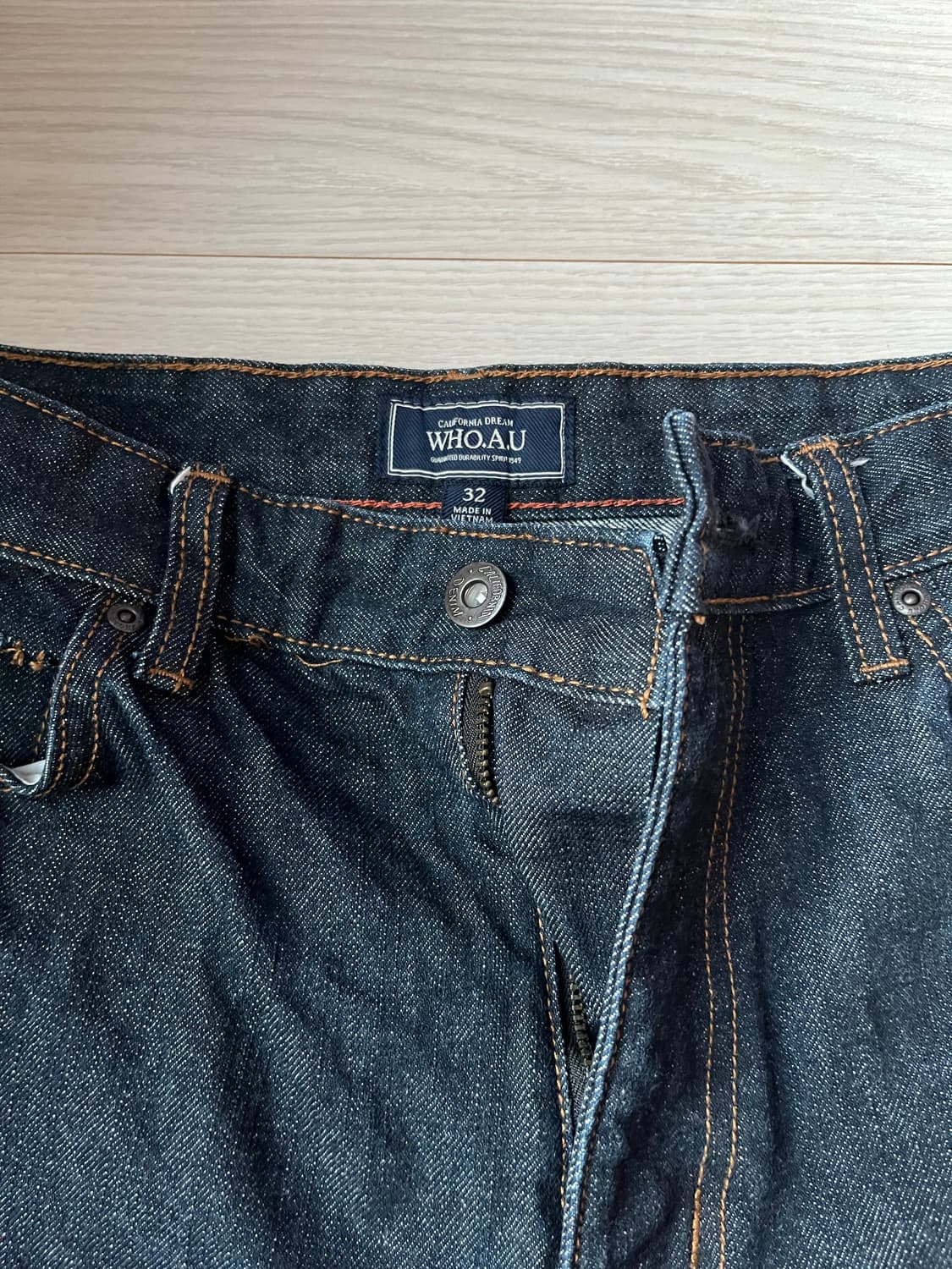 셀비지 데님팬츠 상품이미지4