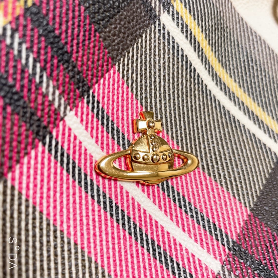 비비안웨스트우드 타탄 체크 토트백 상품이미지3