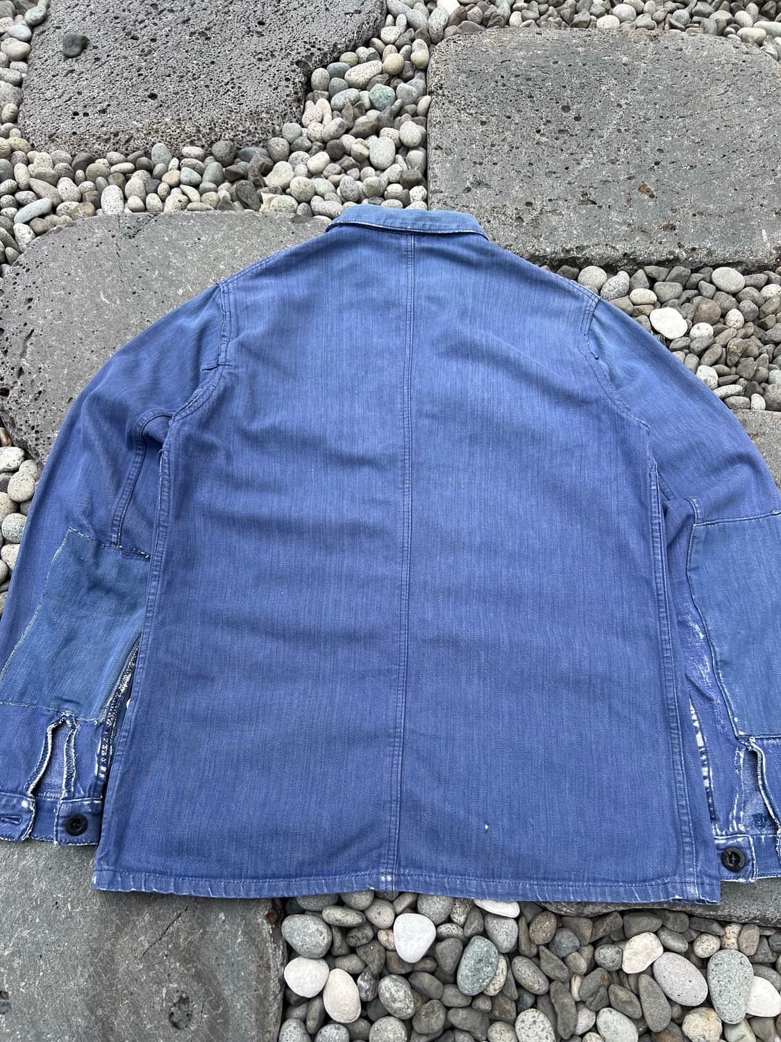 FADED VINTAGE WASHING FRENCH 프렌치데님워크자켓 상품이미지8