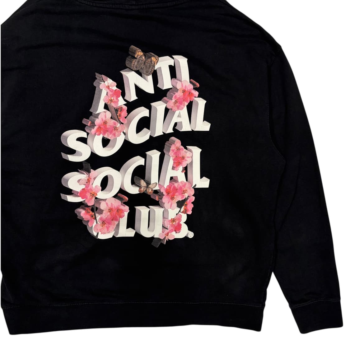 안티 소셜 소셜 클럽 Kkoch 블랙 후드티 XL 상품이미지3