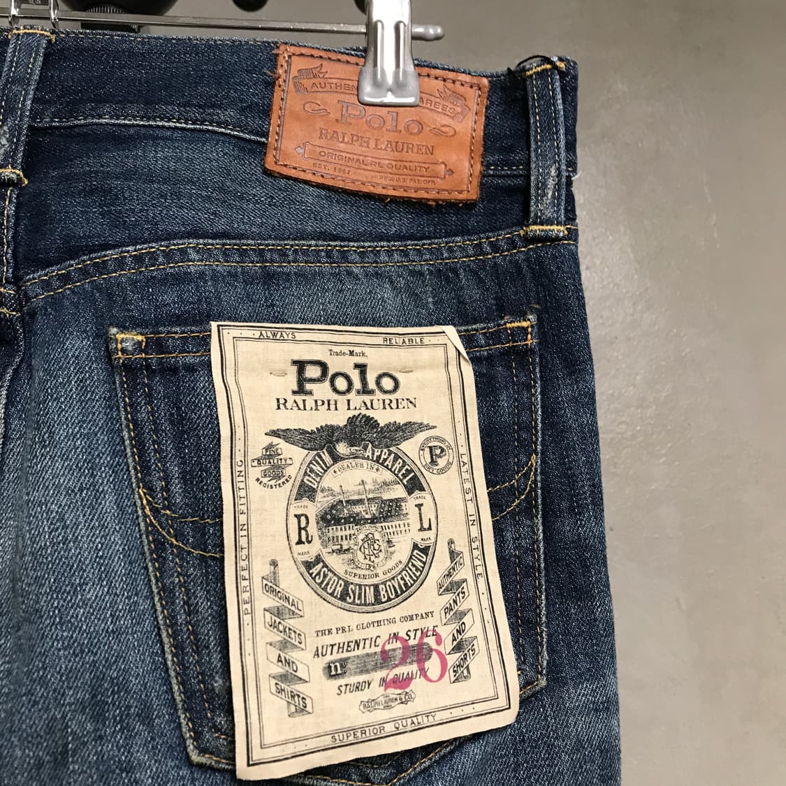 폴로 랄프로렌 데님 팬츠 새상품 26(W) 상품이미지4
