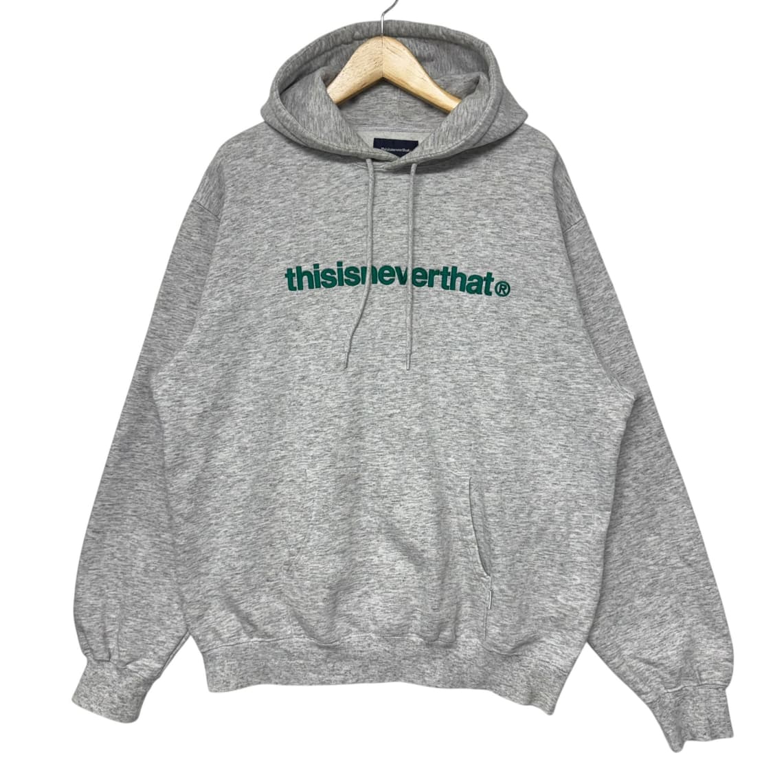 디스이즈네버댓 자수 아치로고 후드티 상품이미지1