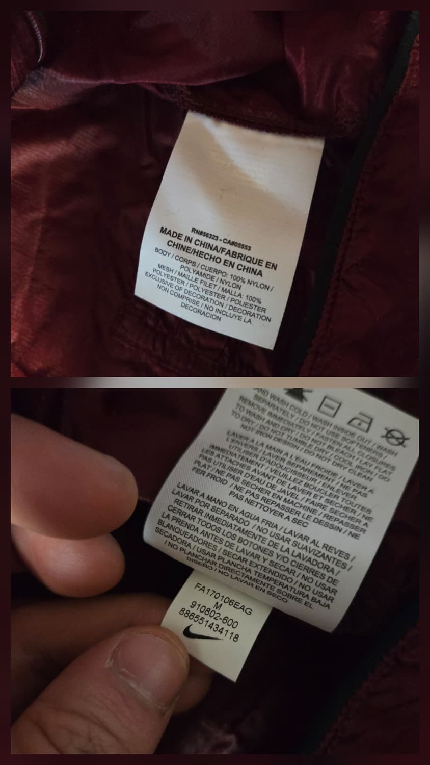 나이키 갸쿠소우 언더커버 러닝 자켓 바람막이 M 해외판 (국내L) 상품이미지2