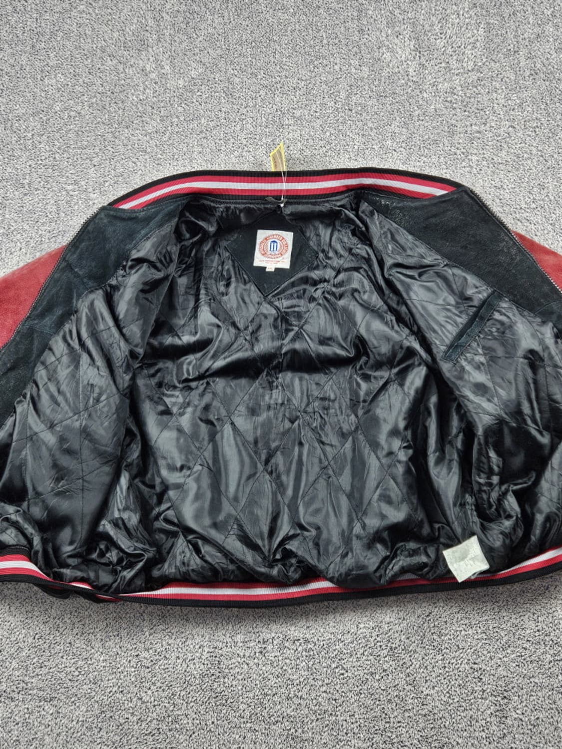 앨라배마 크림슨 타이드 빈티지 가죽 바시티자켓 ( 2XL )/ 10073 상품이미지6