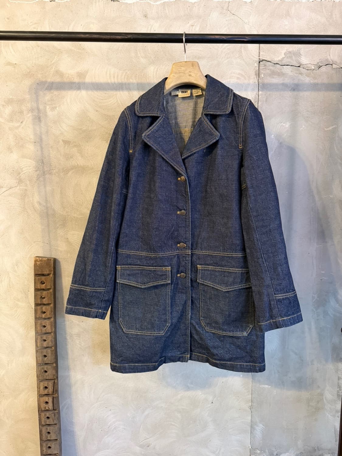 DKNY 데님 코트 55~66 상품이미지10