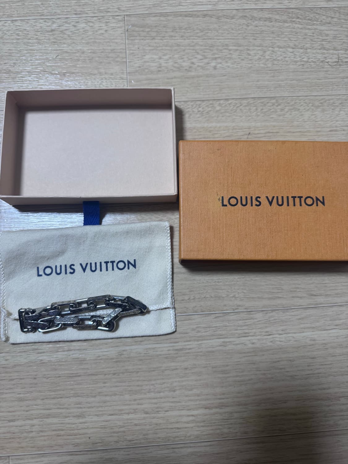 루이비통 모노그램 체인 팔찌 상품이미지2