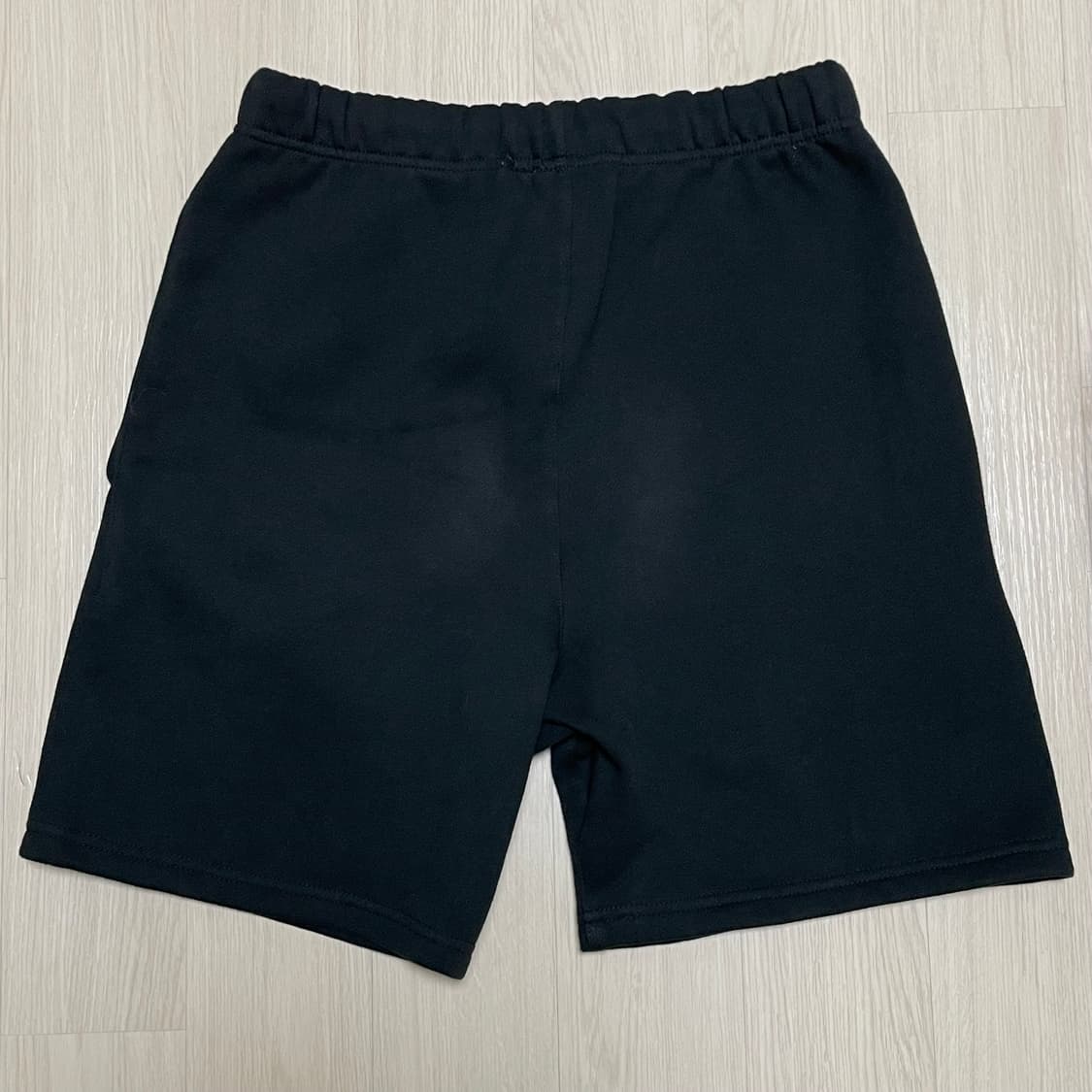 피어오브갓 에센셜 기모 반바지 팬츠 블랙 상품이미지4