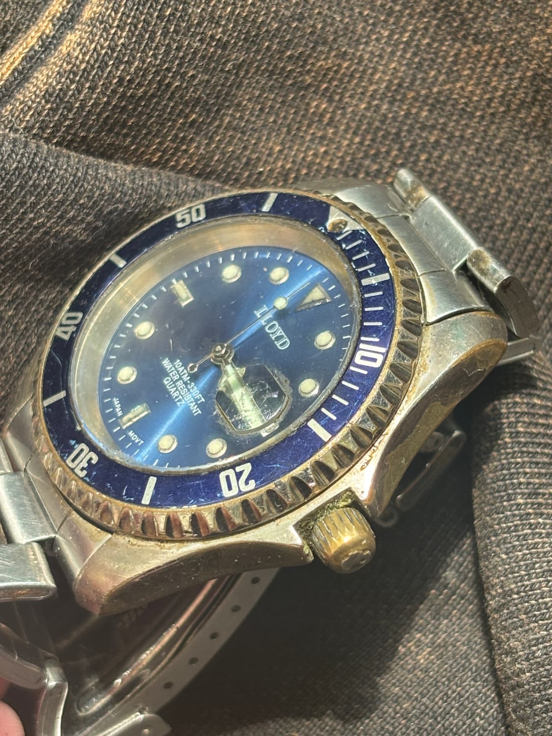 vintage lloyd metal watch  상품이미지9