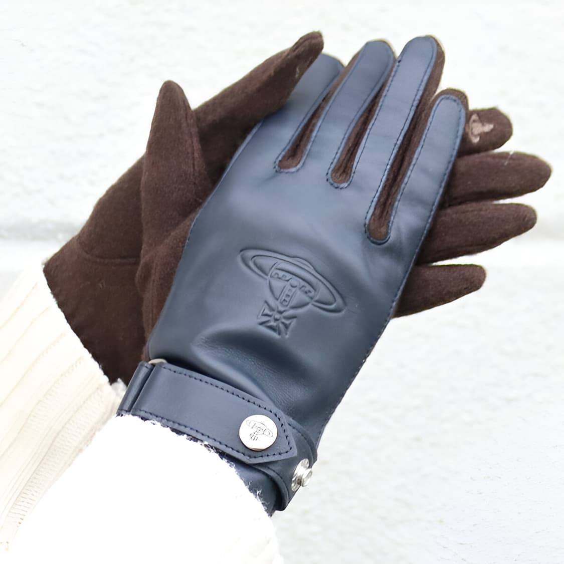 비비안웨스트우드 orb 가죽 벨트 장갑(새상품)
 상품이미지5