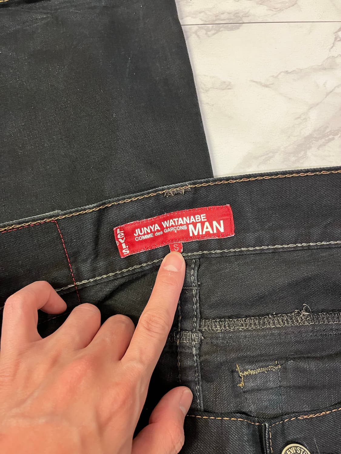 준야와타나베 데님 팬츠 상품이미지3