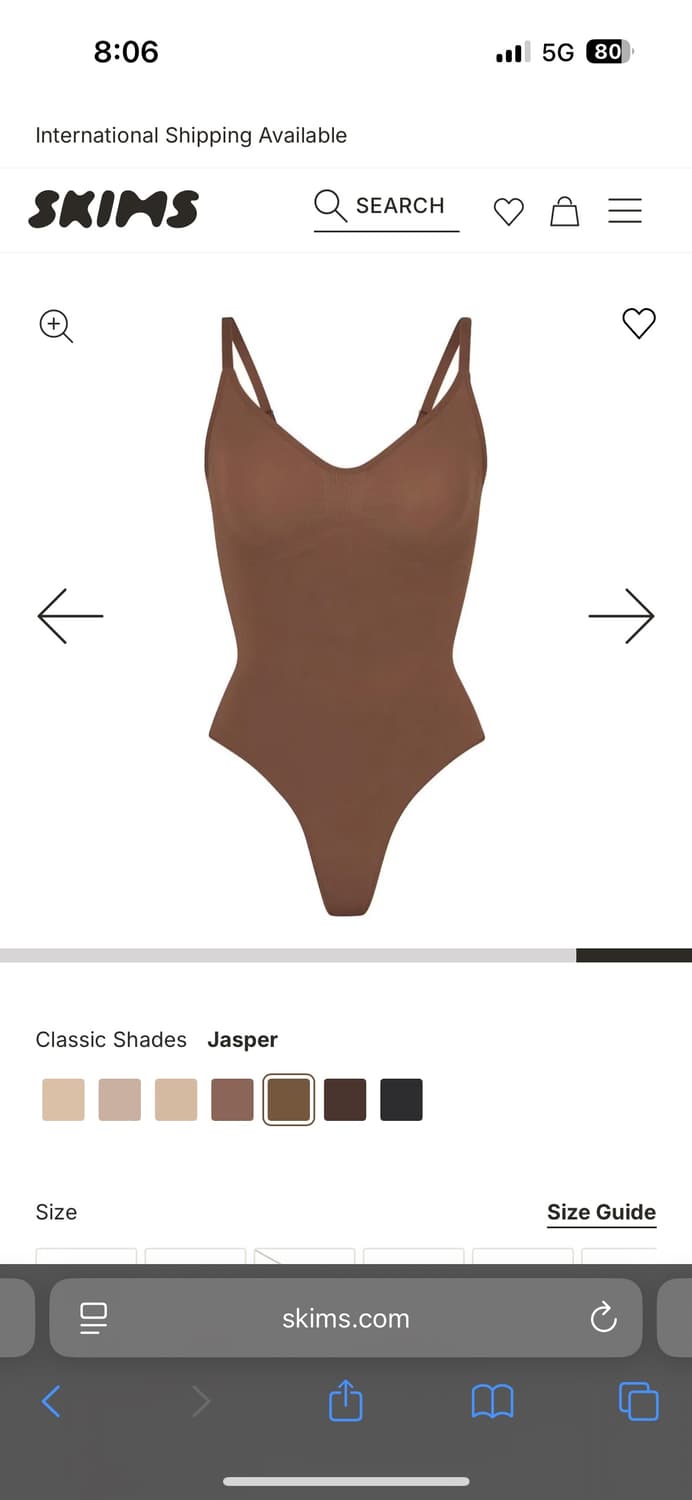 스킴스 바디수트 상품이미지1