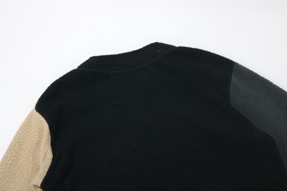 wmb 웍맨 멀티 컬러 블록 플리스 보아 가디건 상품이미지8