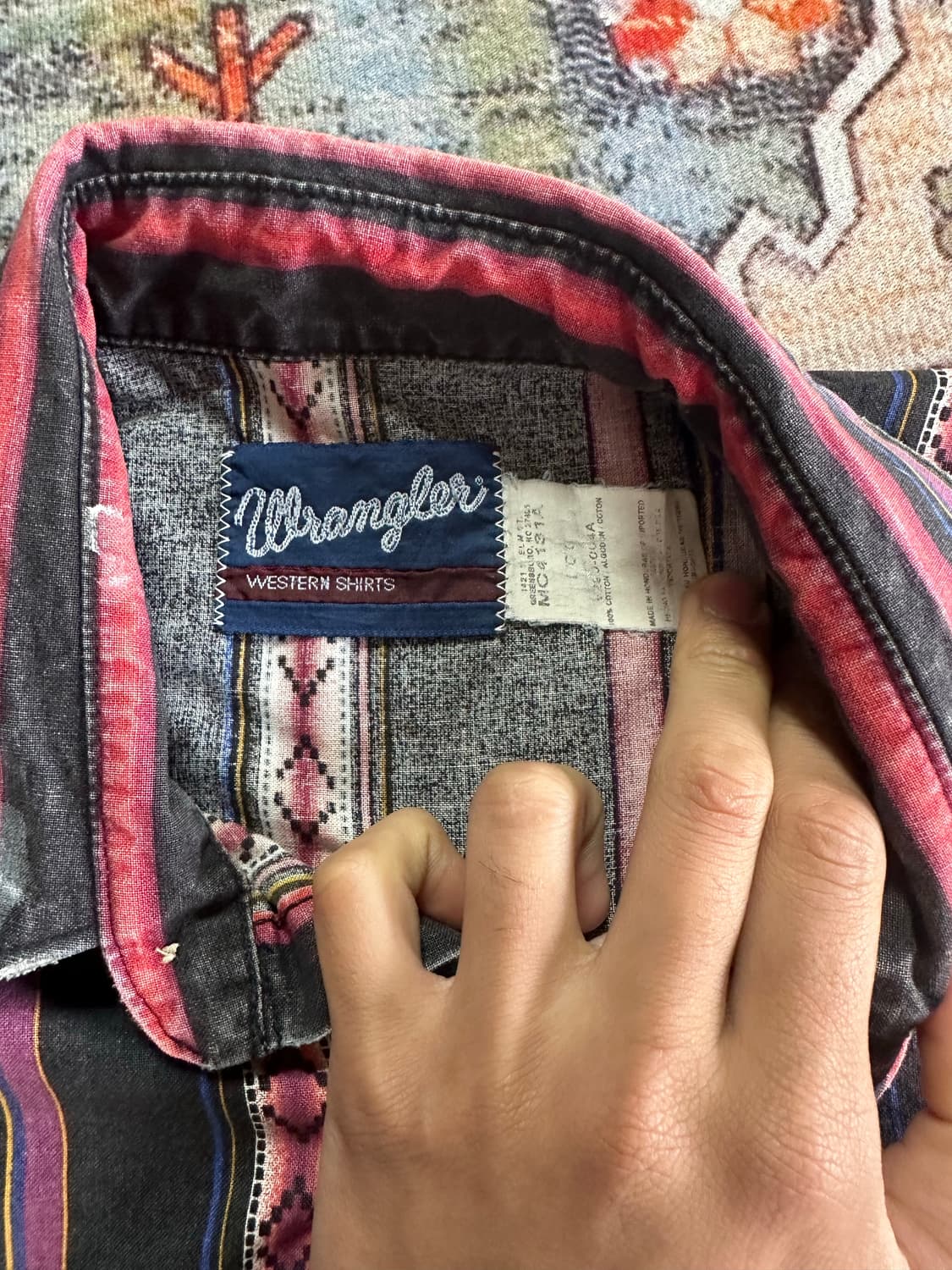 랭글러 웨스턴셔츠 상품이미지1