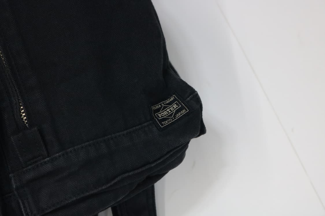 PORTER 포터 요시다컴퍼니 블랙 코튼 캔버스 백팩 상품이미지4