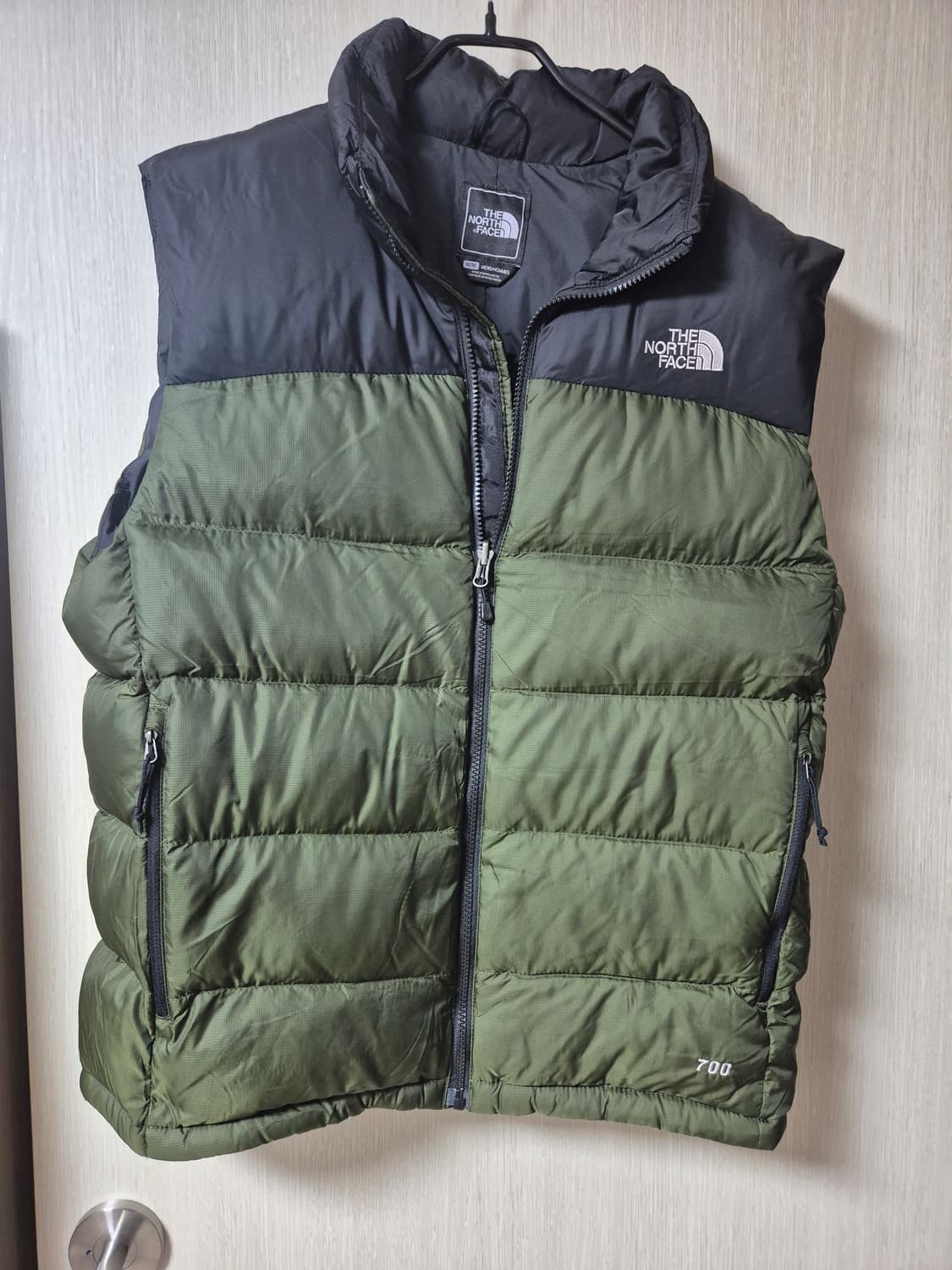 (정품) 노스페이스 구스다운 700 눕시 베스트 M 상품이미지1