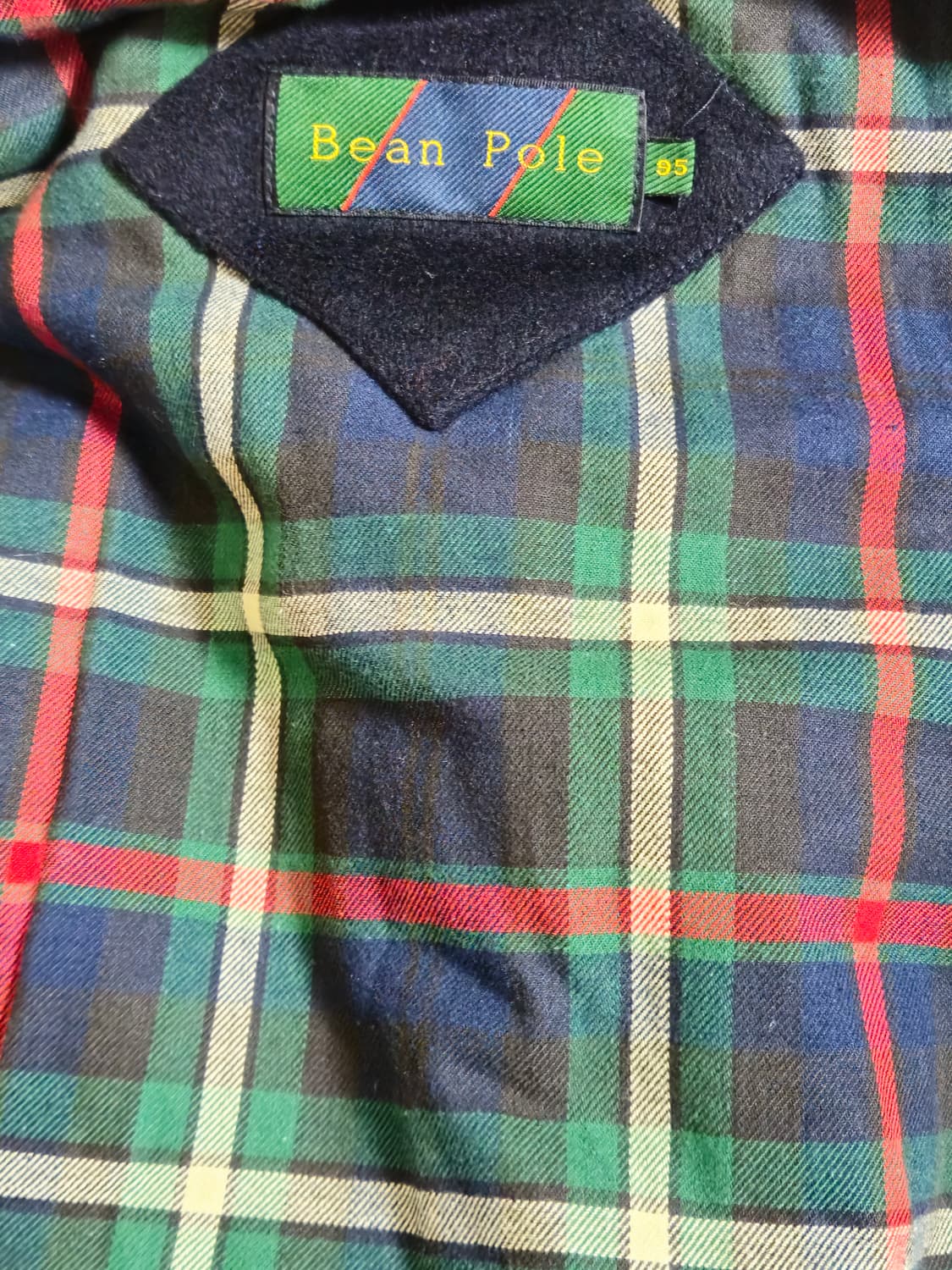 빈폴 네이비 울 혼방 코트 95 상품이미지7