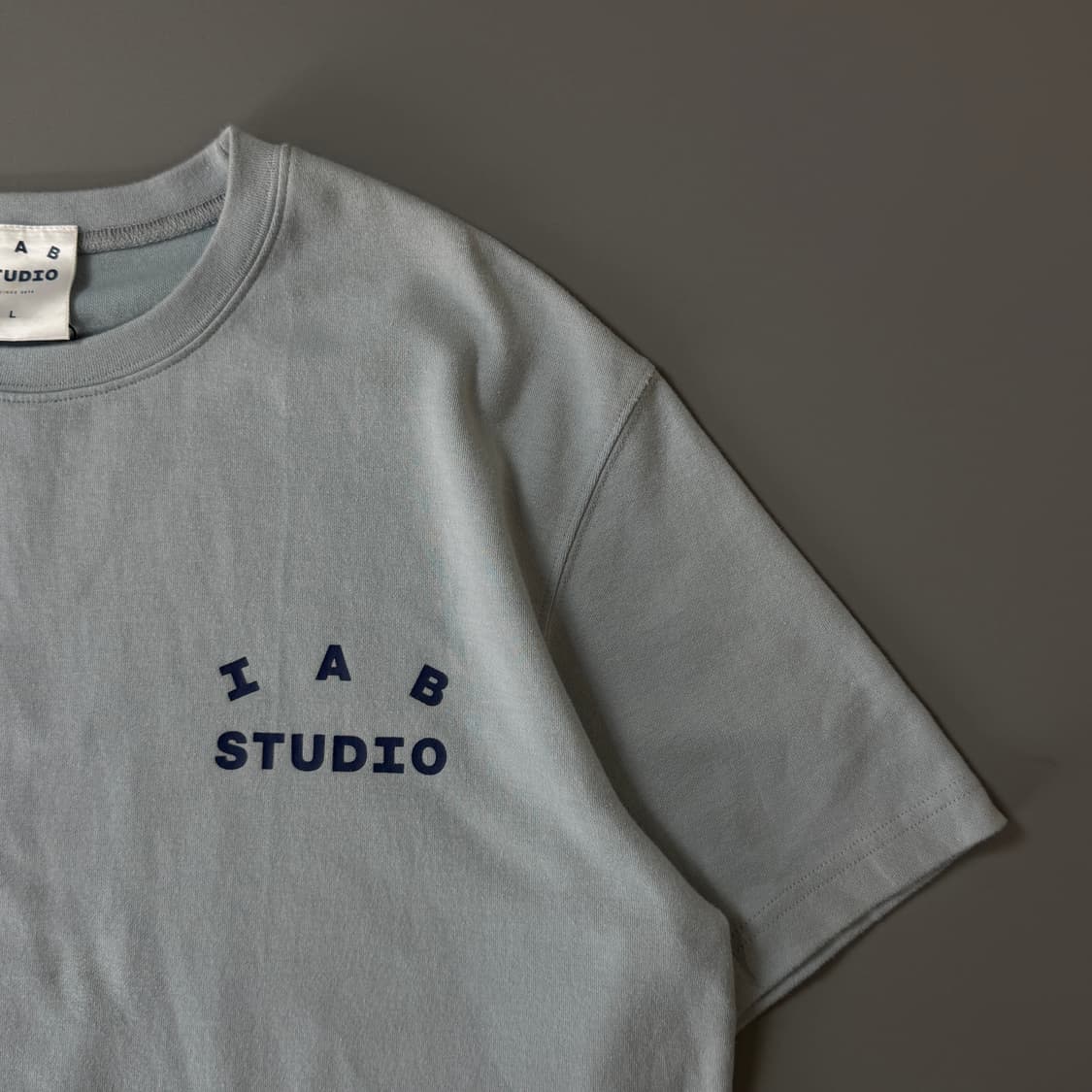 아이앱스튜디오 애쉬블루 반팔 L 상품이미지3