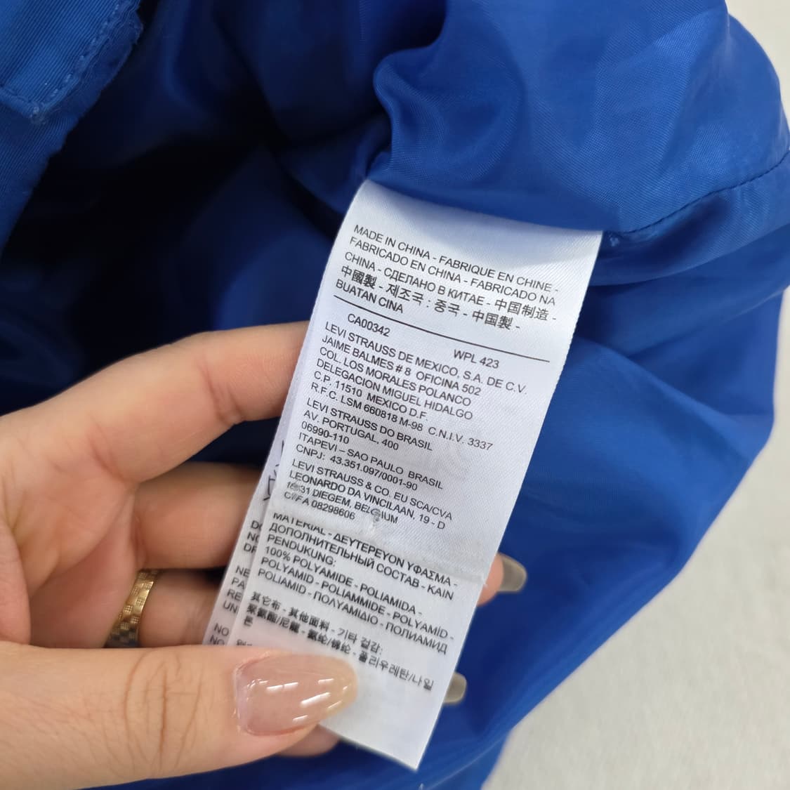 [L] 리바이스 다운 조끼 베스트 0223J 상품이미지4