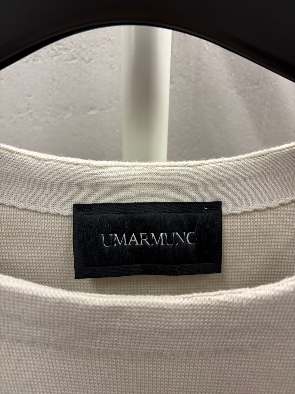 UMARMUNC 베이지 반팔티 M 상품이미지3