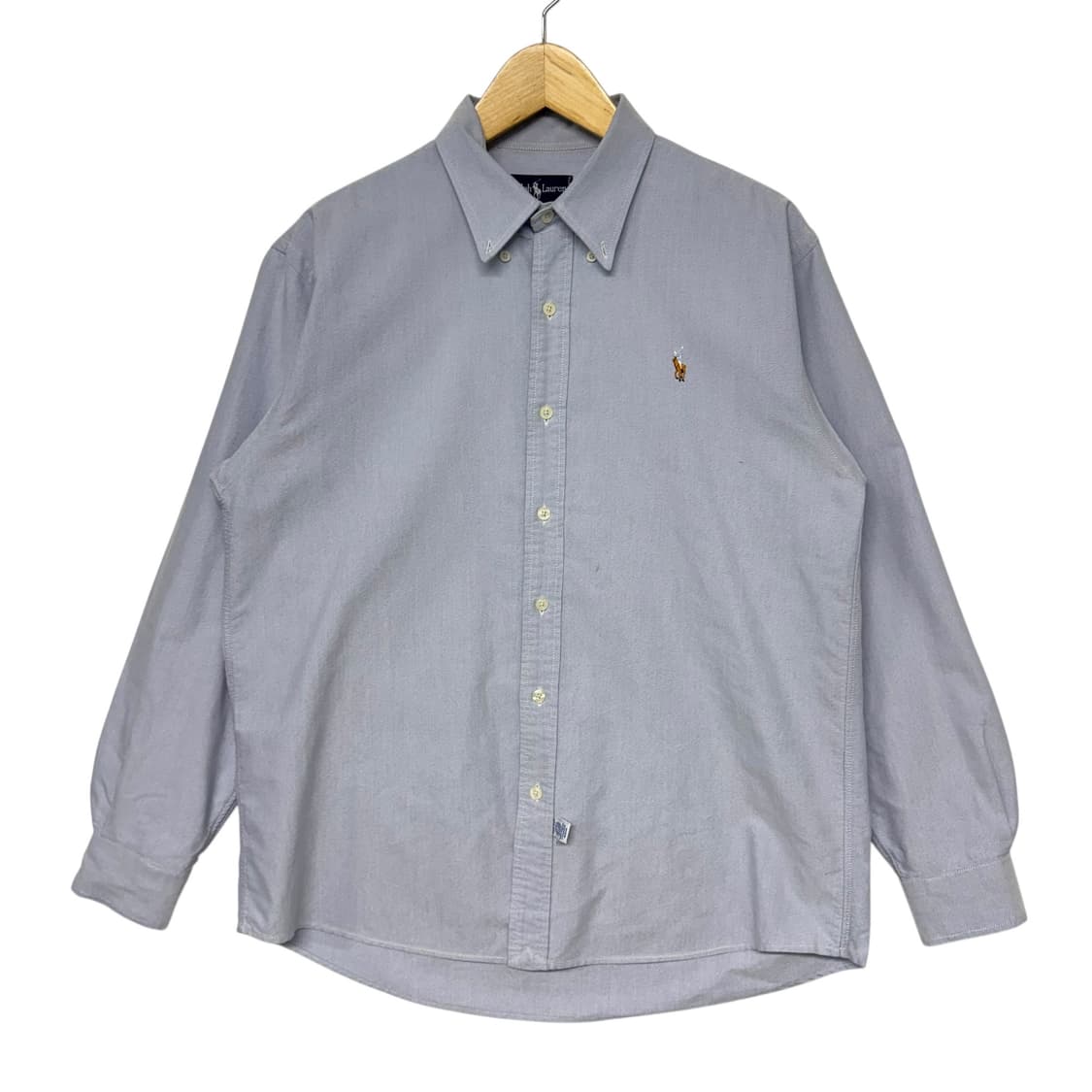 폴로랄프로렌 컬러포니 솔리드 소라 셔츠 상품이미지1