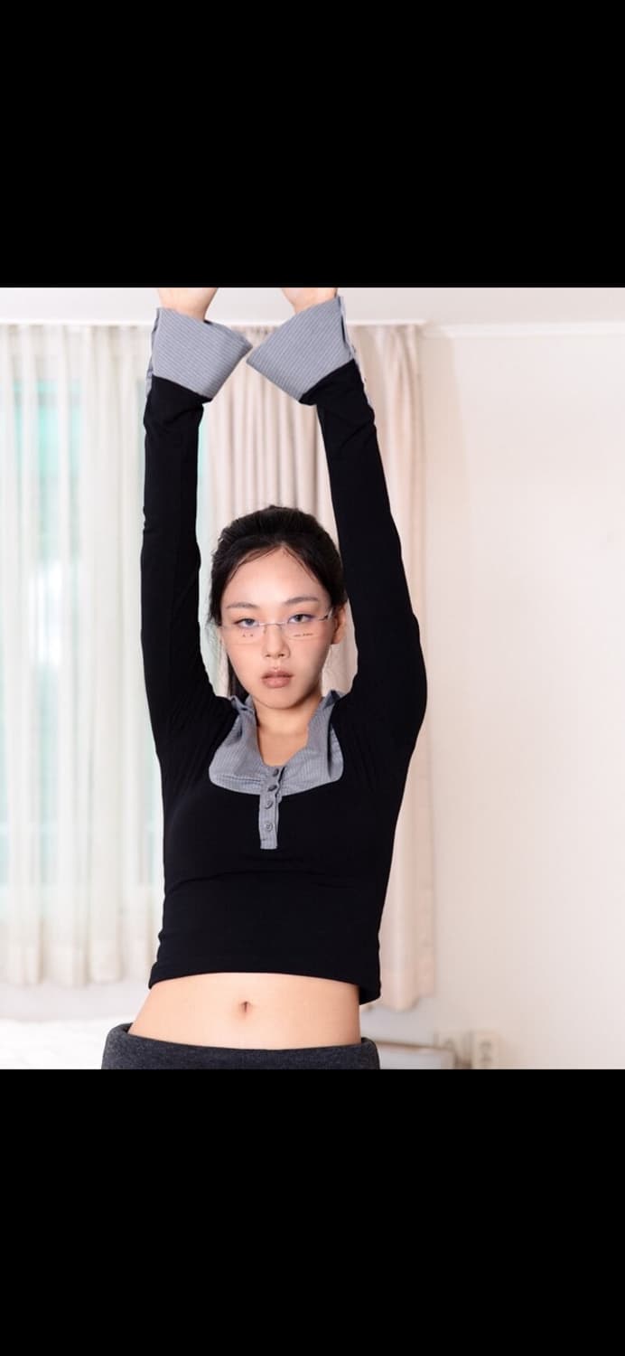 2000 아카이브 비비 THAT 안경 블랙 무테 긱시크 상품이미지6