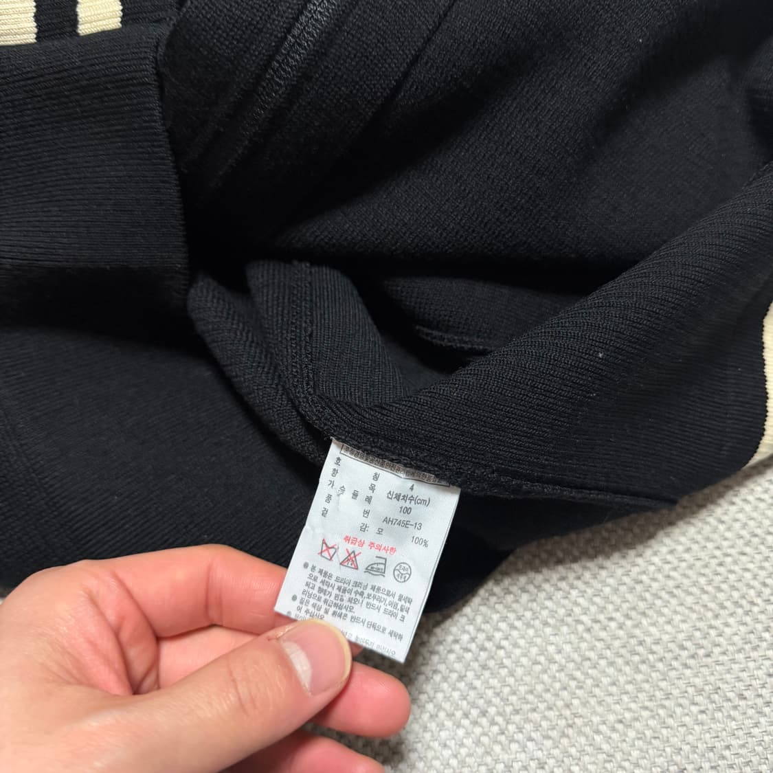 라코스테 니트 풀집업 상품이미지4