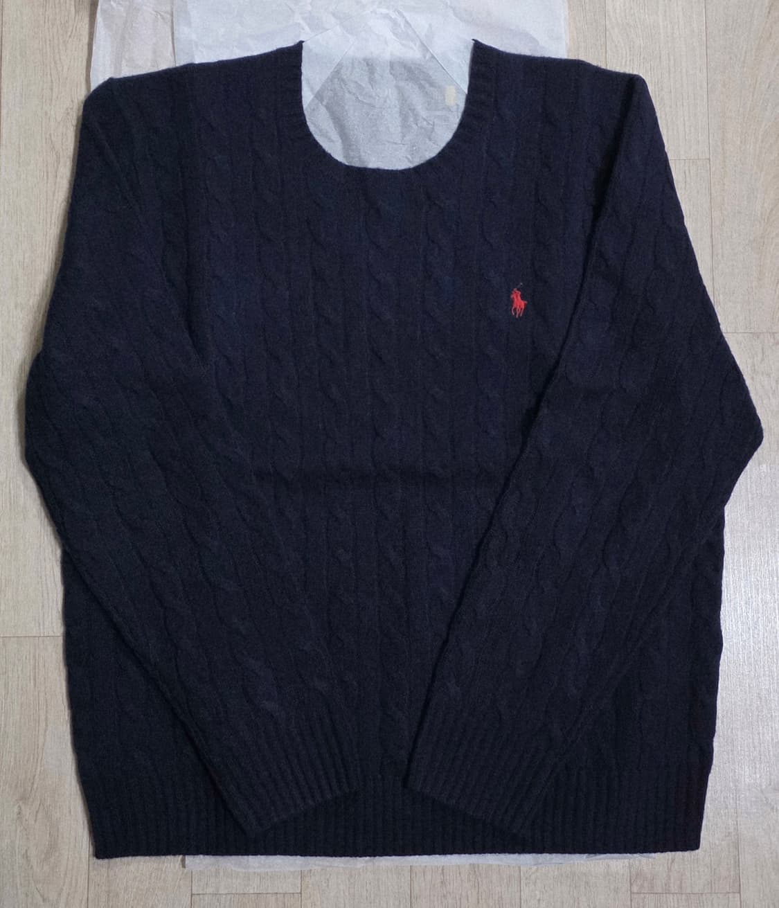 {백화점판} 폴로 랄프로렌 울 캐시미어 니트 [XL] 상품이미지2