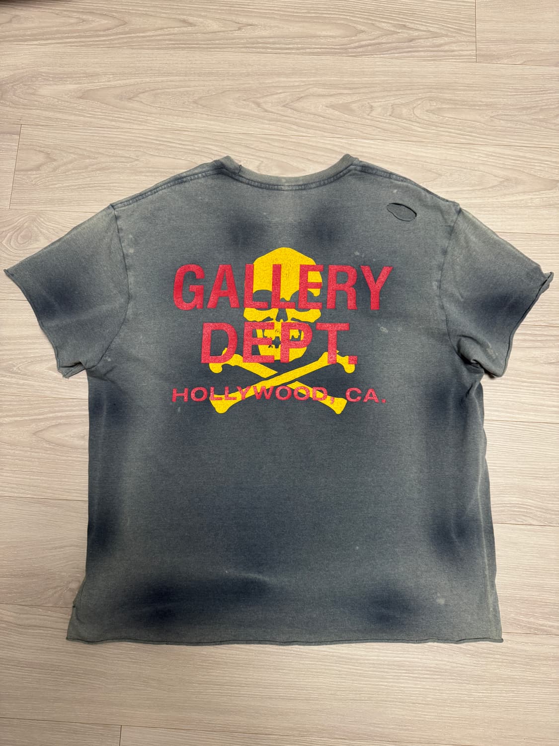 Gallery Dept. Zip T-Shirt Black [L] 상품이미지1