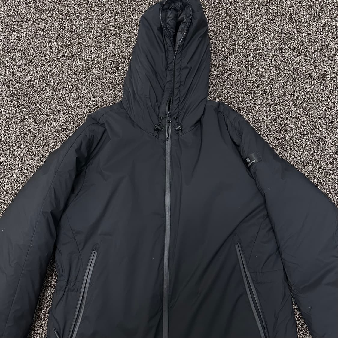 블랙야크 구스다운 롱패딩 블랙 100(L) 상품이미지2