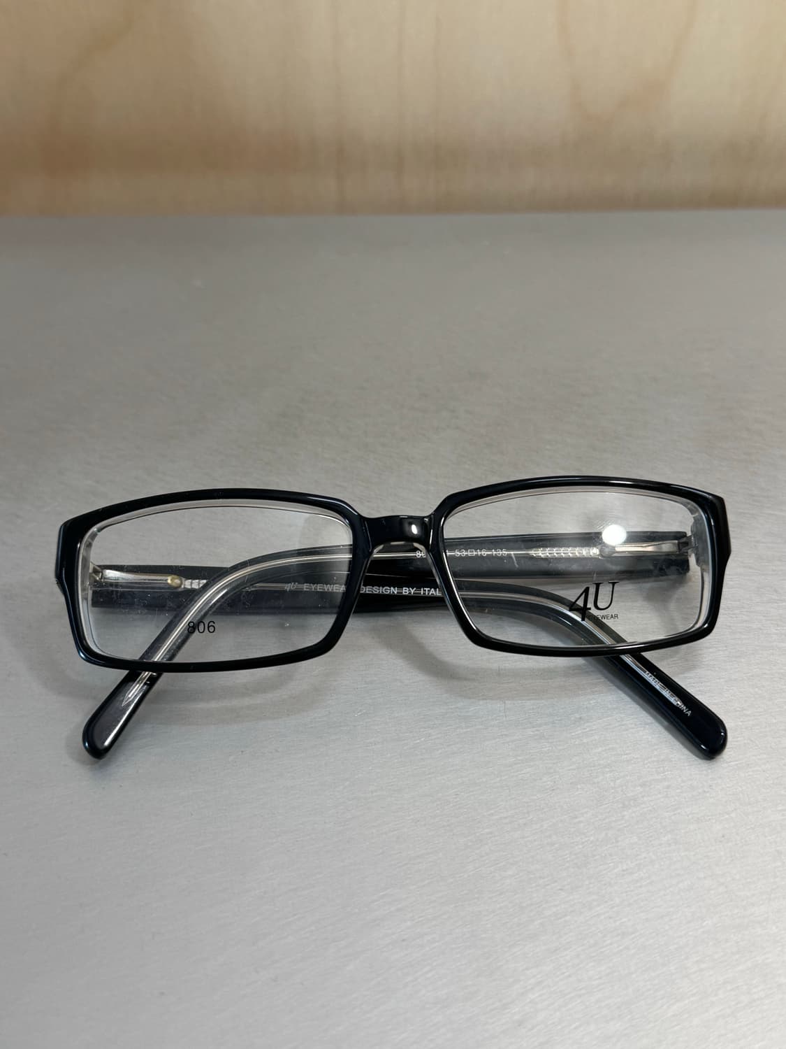 4U EYEWEAR 스퀘어 안경테 상품이미지1