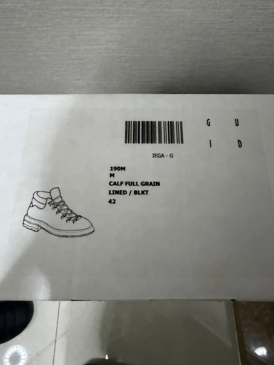 구이디 하이킹 풀그레인 Size : 270 상품이미지6