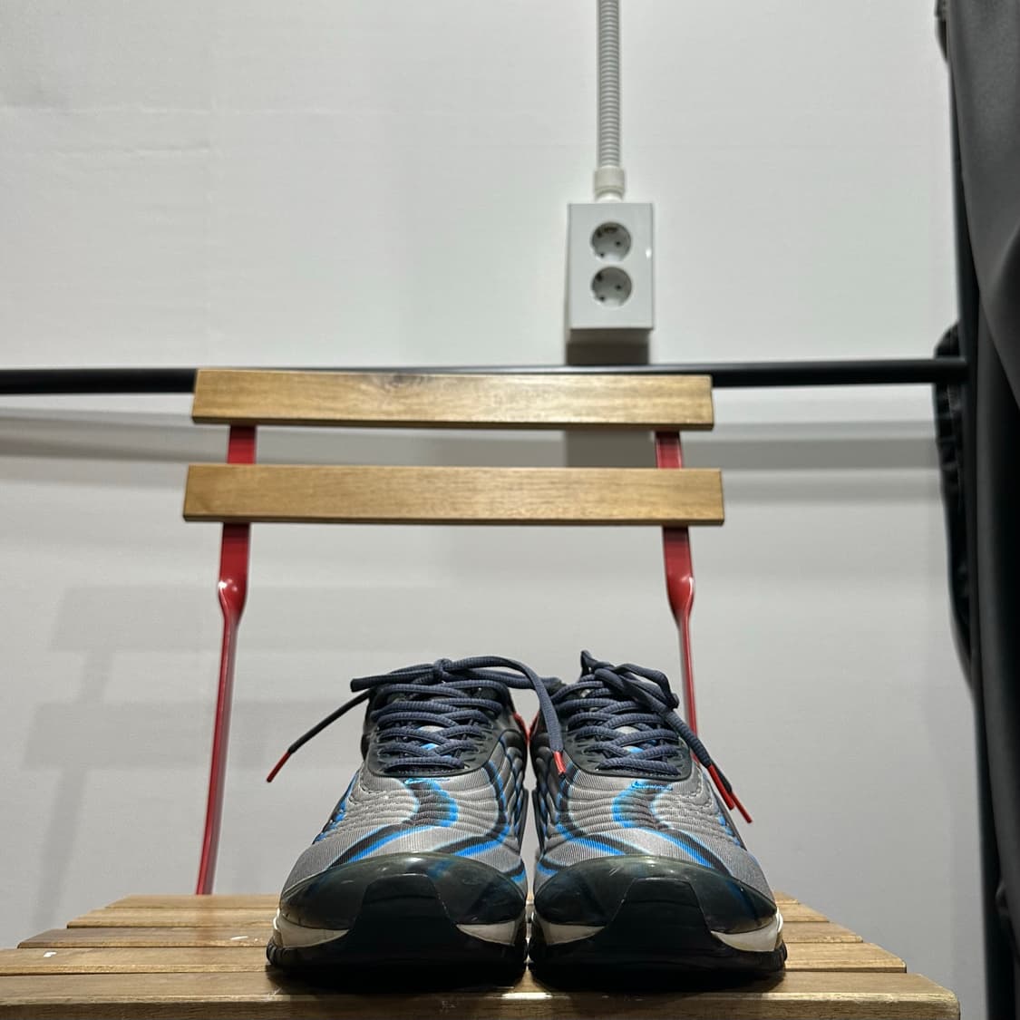 275) 나이키 운동화 남성 남자 신발 에어맥스 디럭스 썬더 블루 상품이미지2