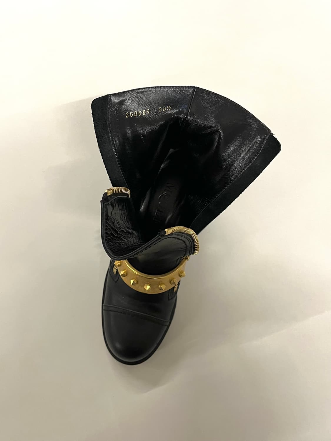 알렉산더 맥퀸 스터드 바이크 부츠 상품이미지7