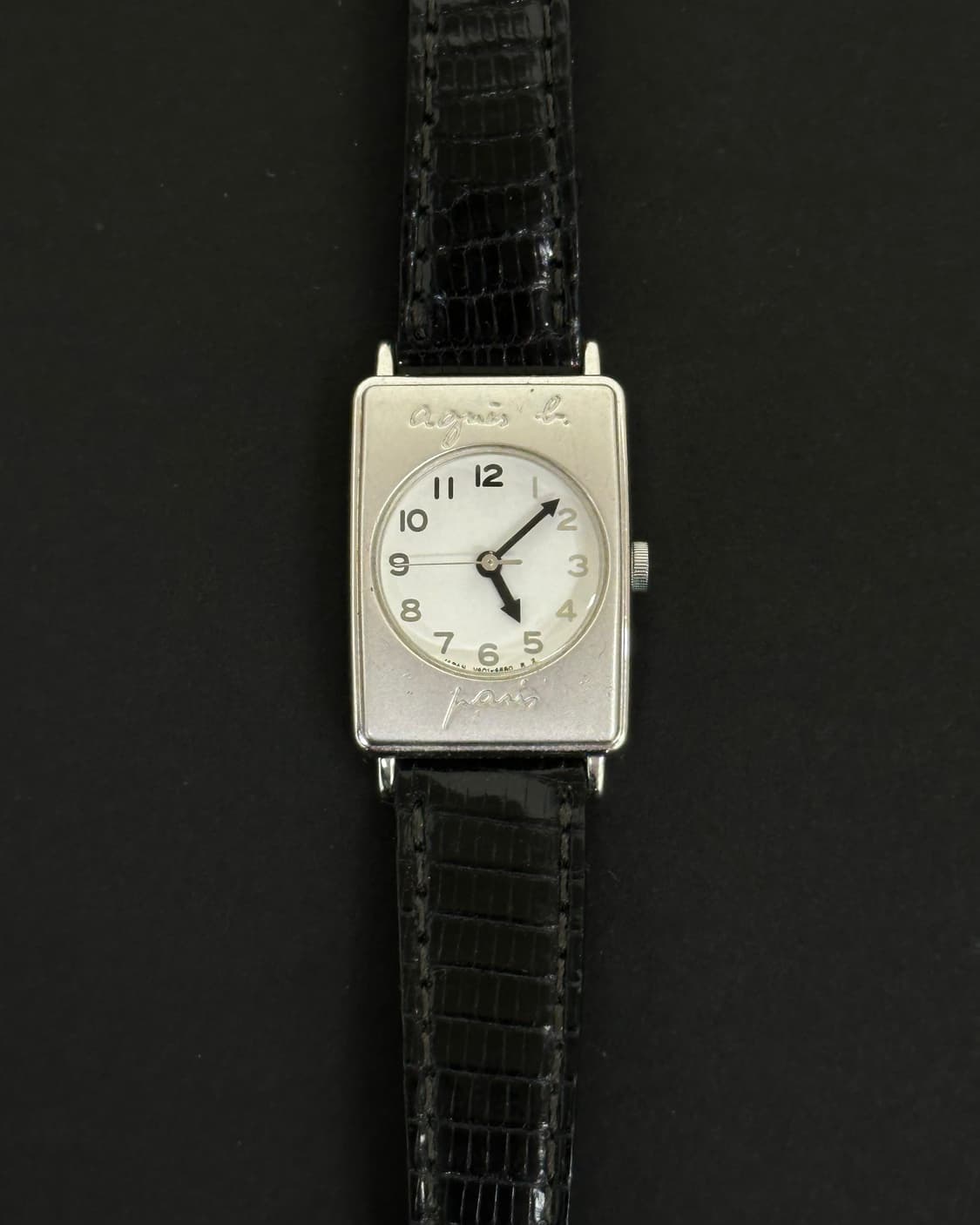 아네스베 렉탱귤러 쿼츠 시계 상품이미지3