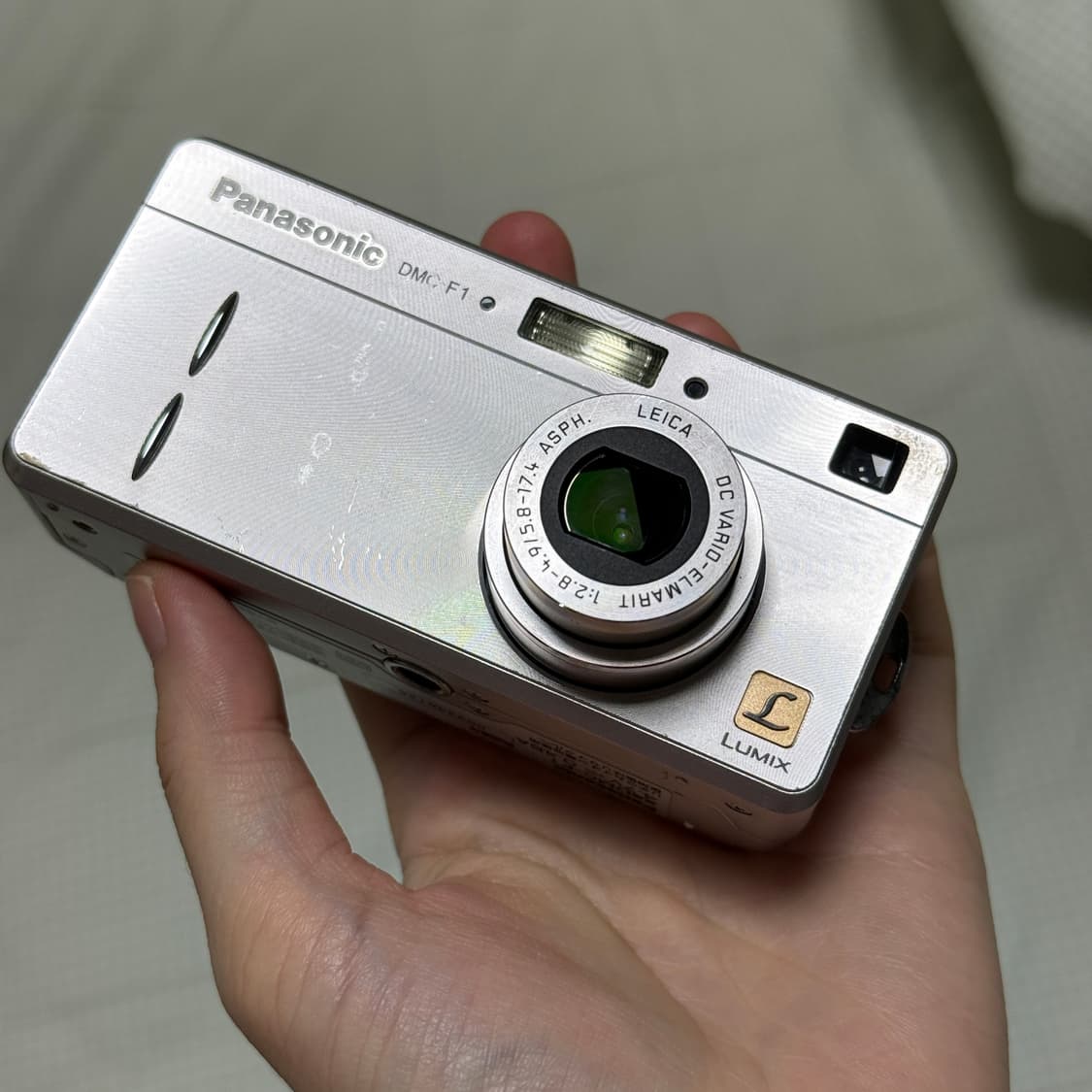 풀구성 파나소닉 LUMIX DMC-F1 파나소닉루믹스 실버디카 빈티지디카 상품이미지9
