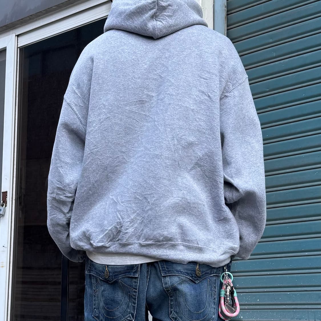 Russell athletic 그레이 후드 상품이미지7