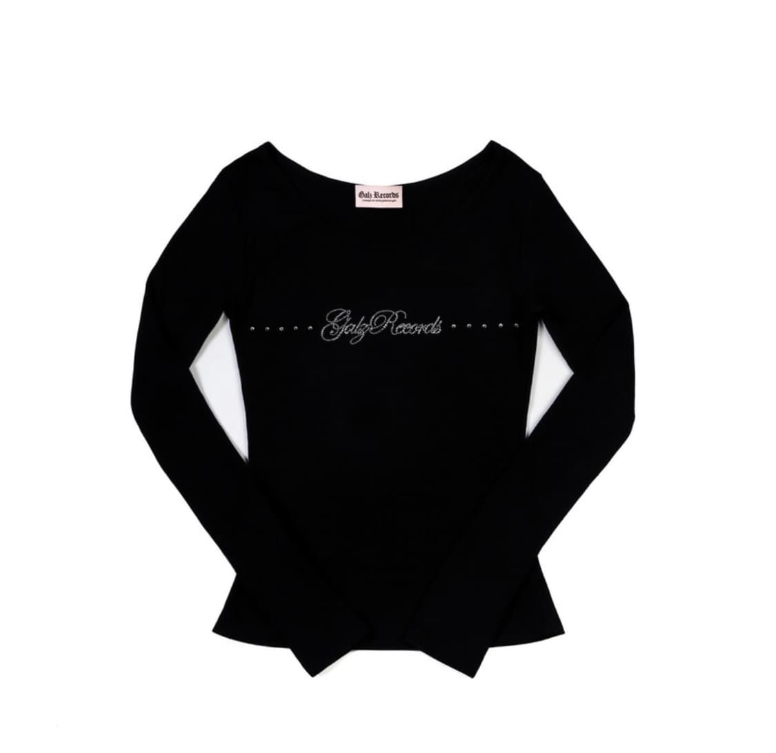 galzrecords 걸즈레코드 글로우 브러시드 티 상품이미지3