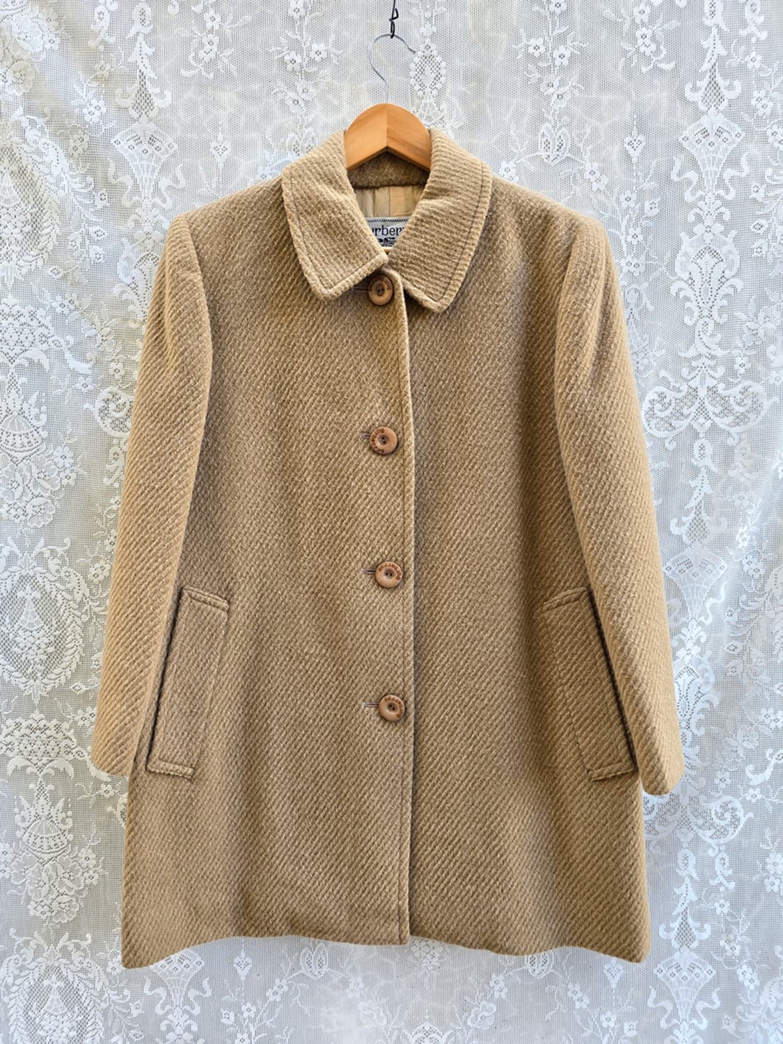 버버리 울 하프코트 상품이미지1