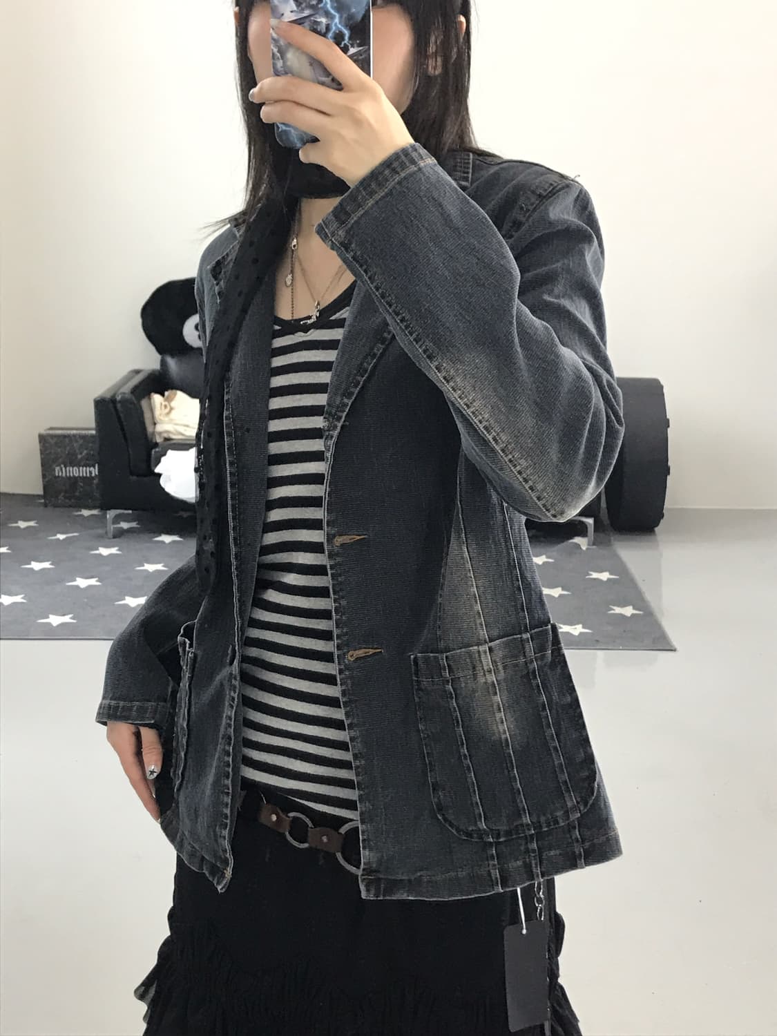 Jpn Vintage Denim Blazers 상품이미지3