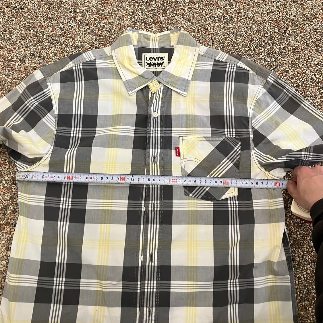 610 리바이스 체크 반팔셔츠 상품이미지5