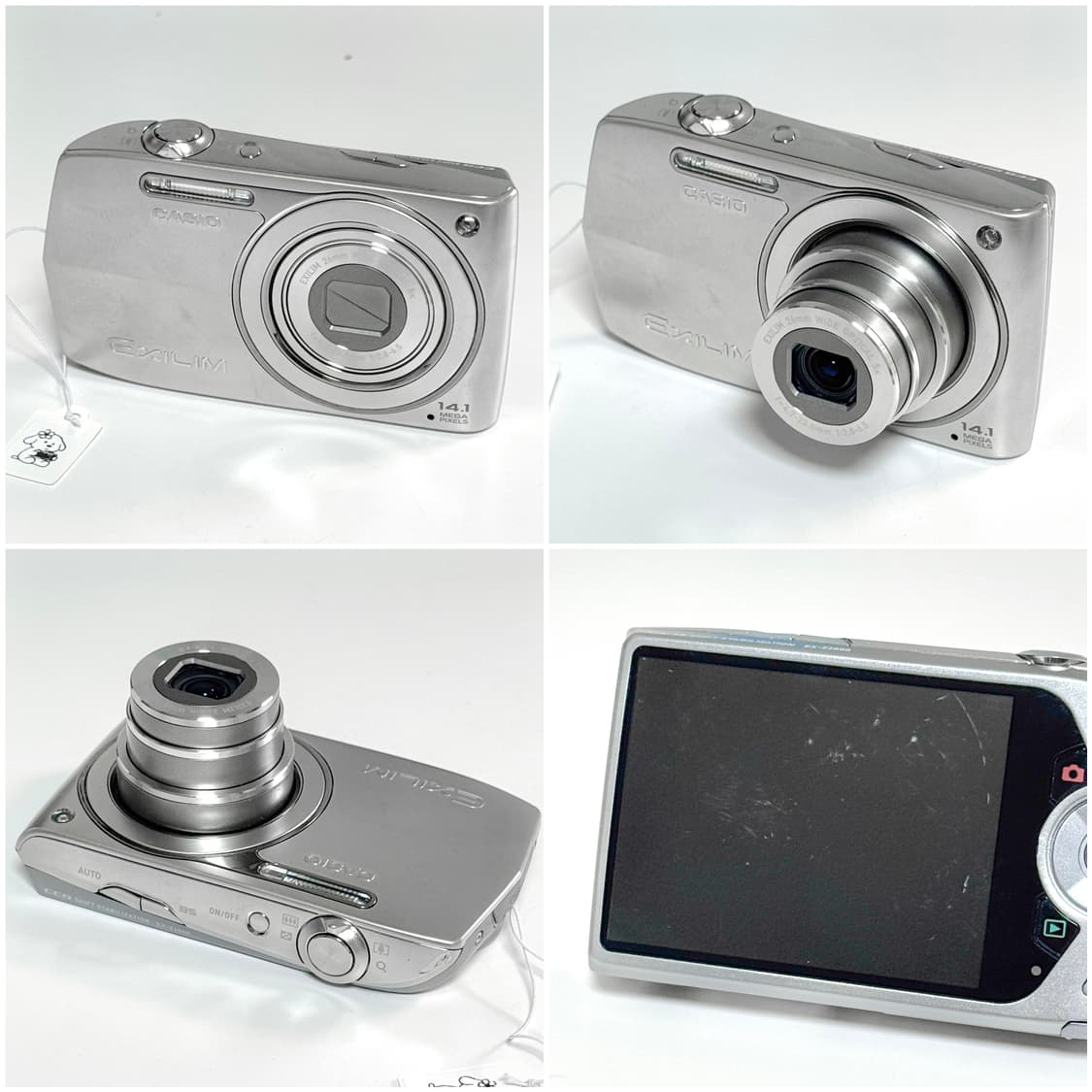 카시오 엑슬림 Z2000 실버 빈티지디카 상품이미지2