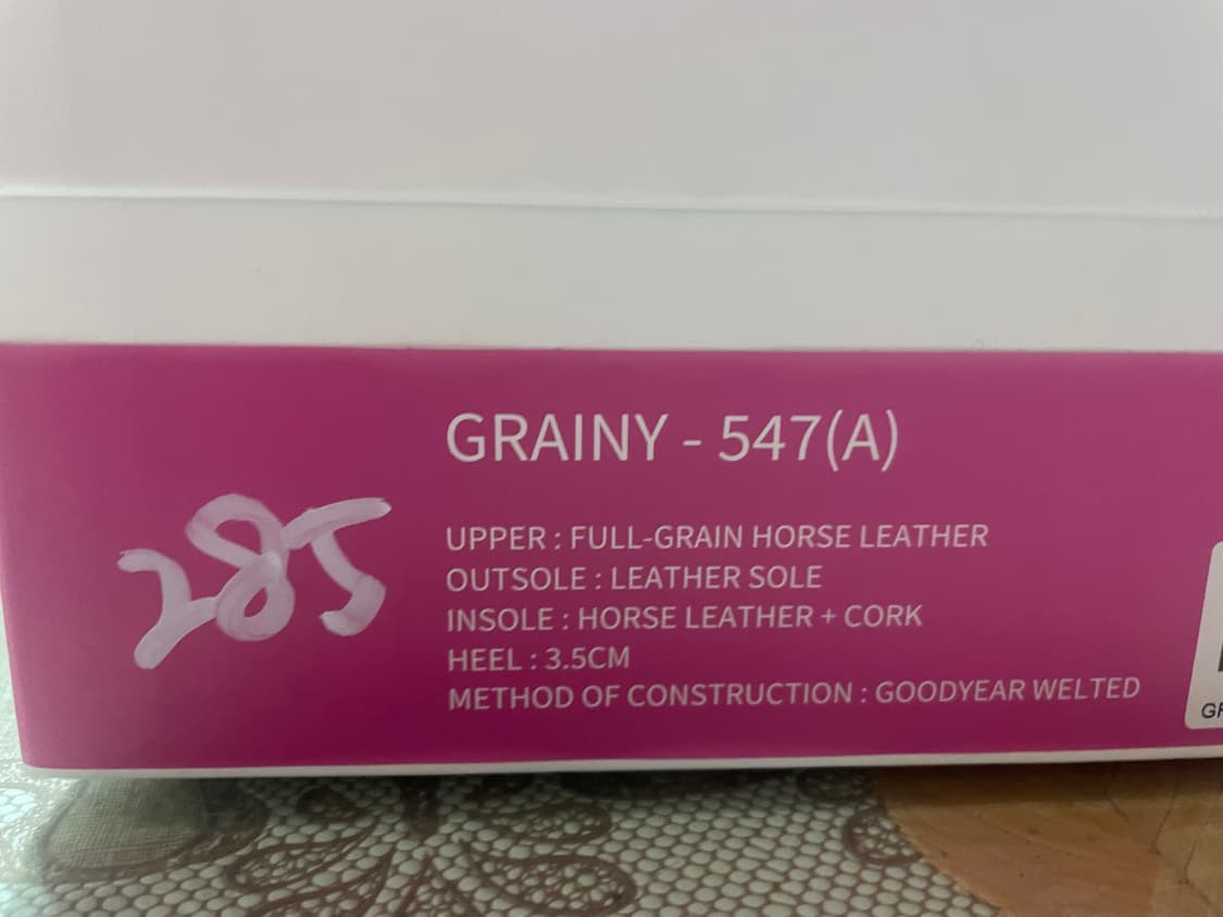 킨치 GRAINY 547 더비 슈즈 상품이미지2